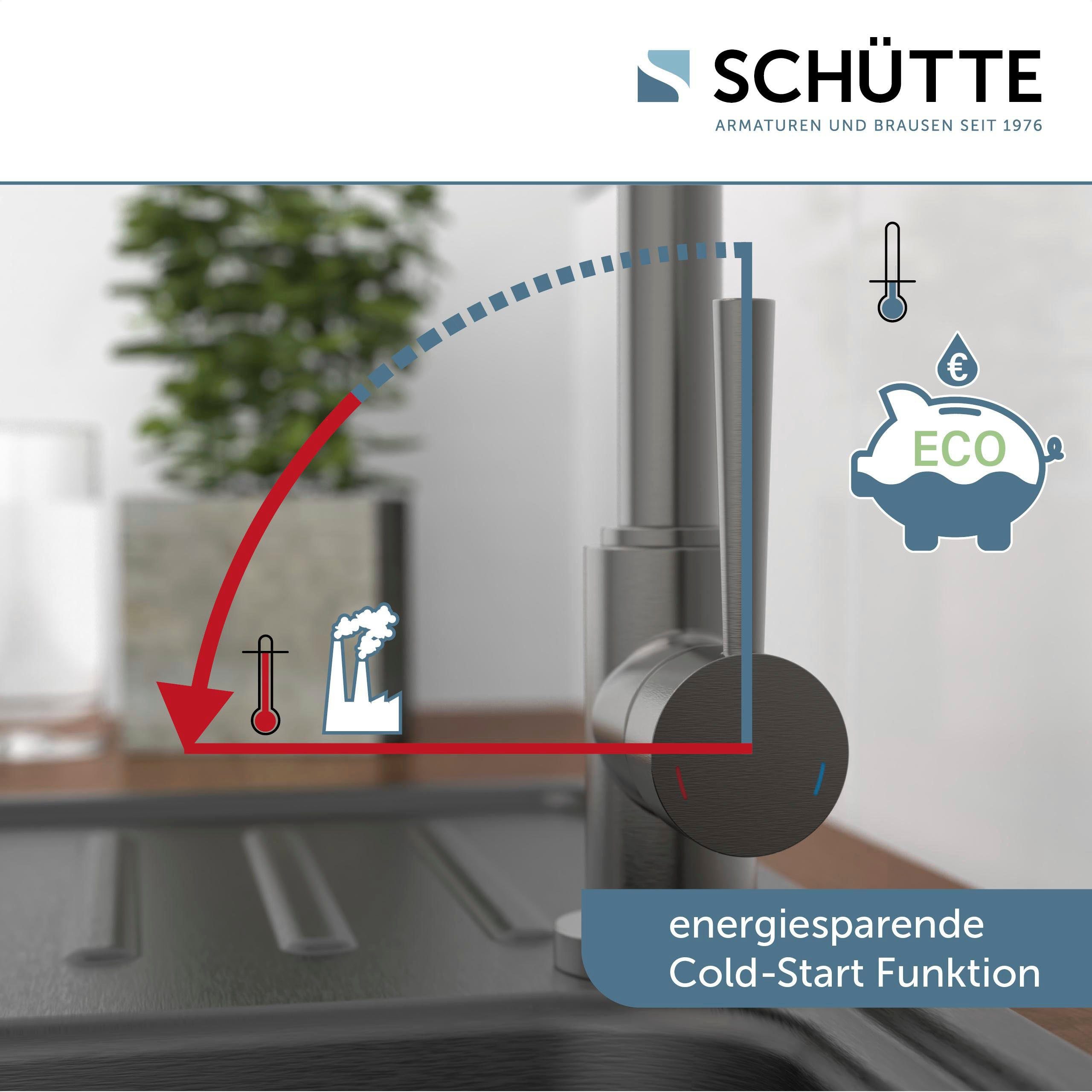 Schütte Gootsteen kraan Cornwall energiebesparende cold-start, 360° zwenkbare mengkraan, hoge druk