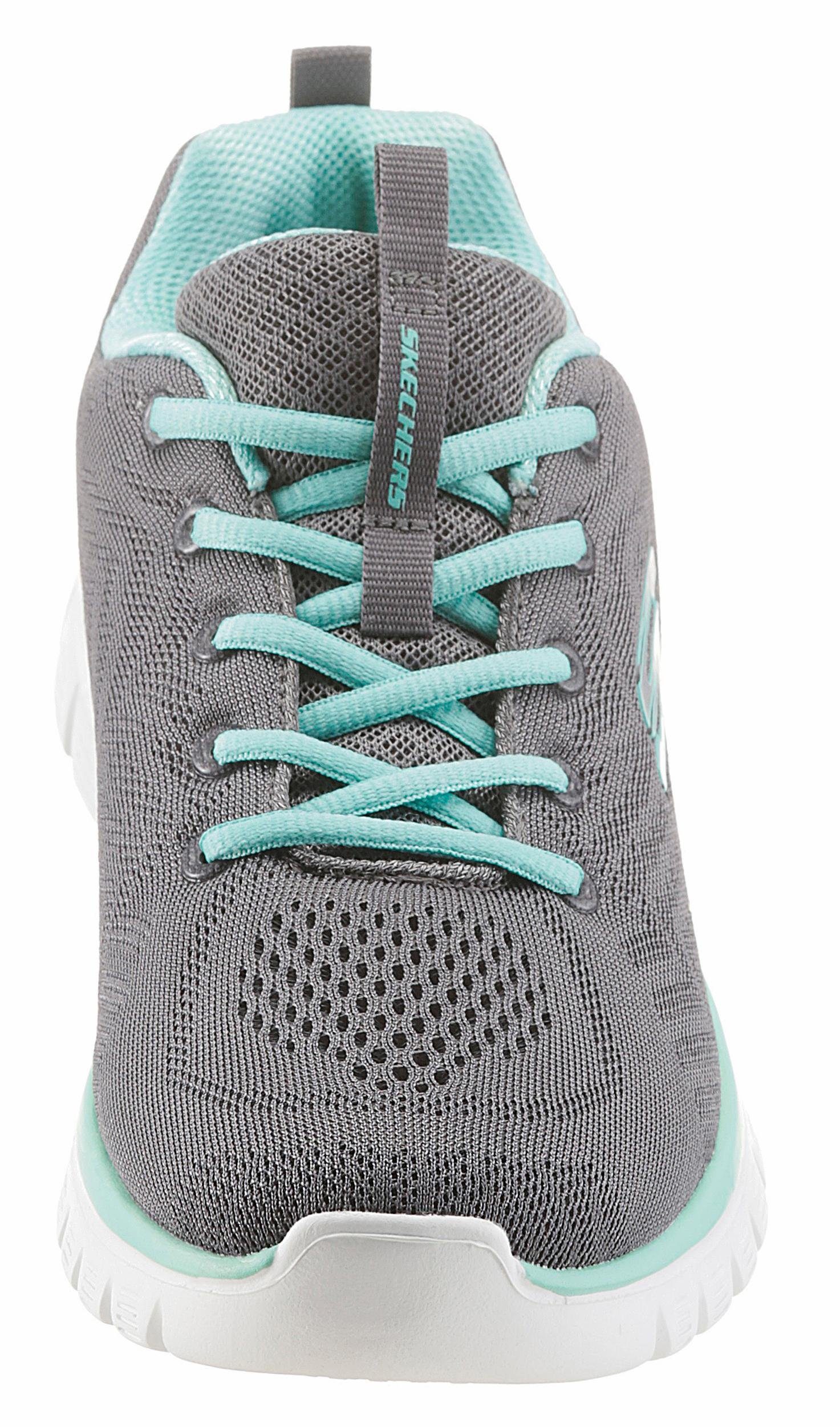 Skechers Sneakers Graceful - Get Connected Vrijetijdsschoen, lage schoen, veterschoen met memory foam