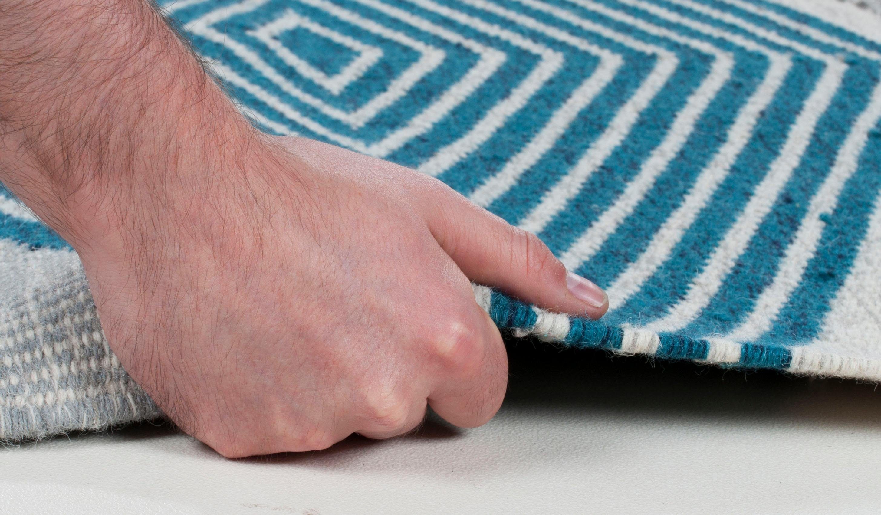 TOM TAILOR HOME Vloerkleed Modern Kelim met de hand geweven, met franje, boho-stijl