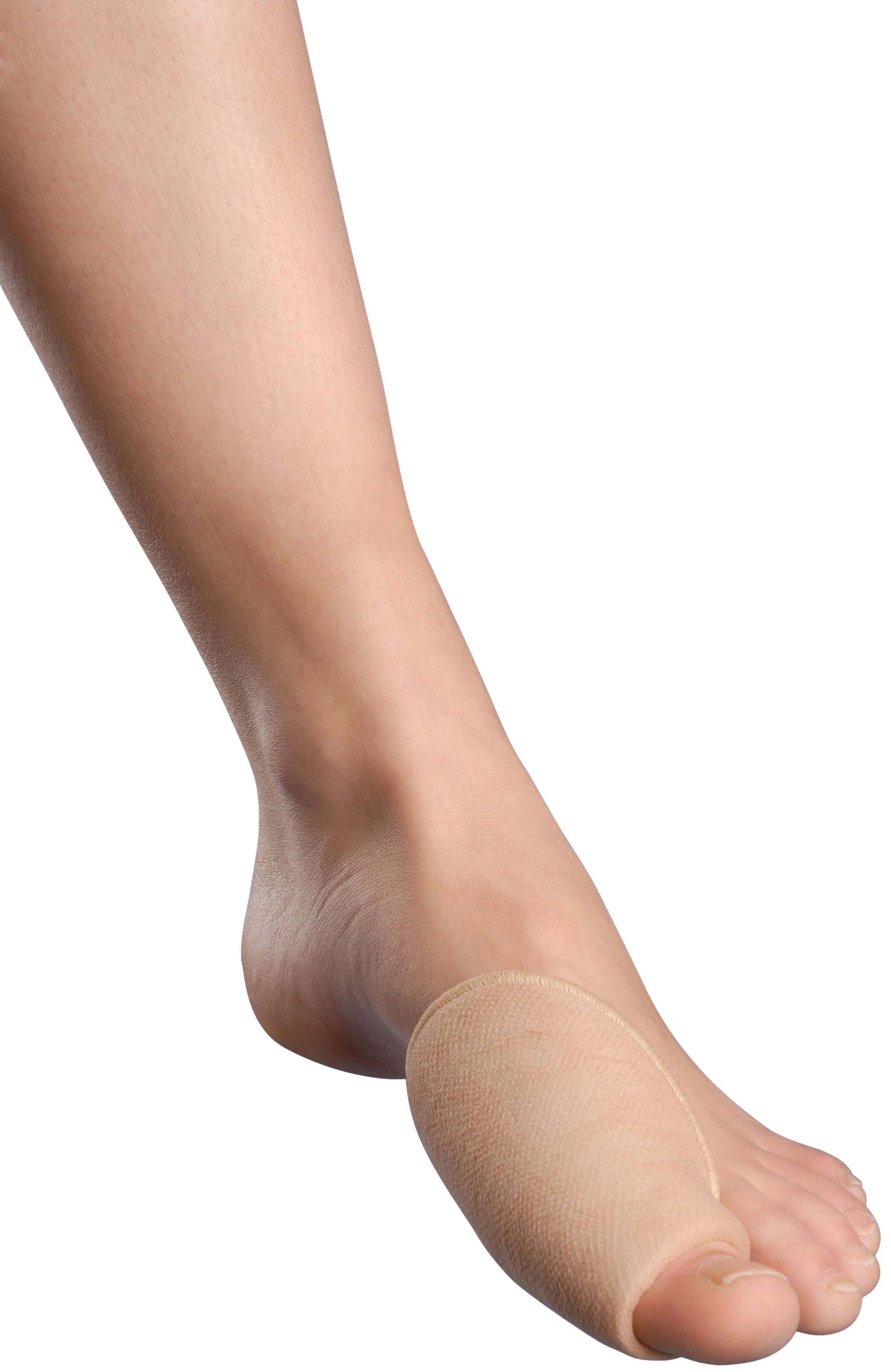 Fußgut Drukbeschermer Hallux kussen supersoft, beschermt de hallux Drukverlichting, veilige steun in de schoen, wasbaar (set, 4-delig)