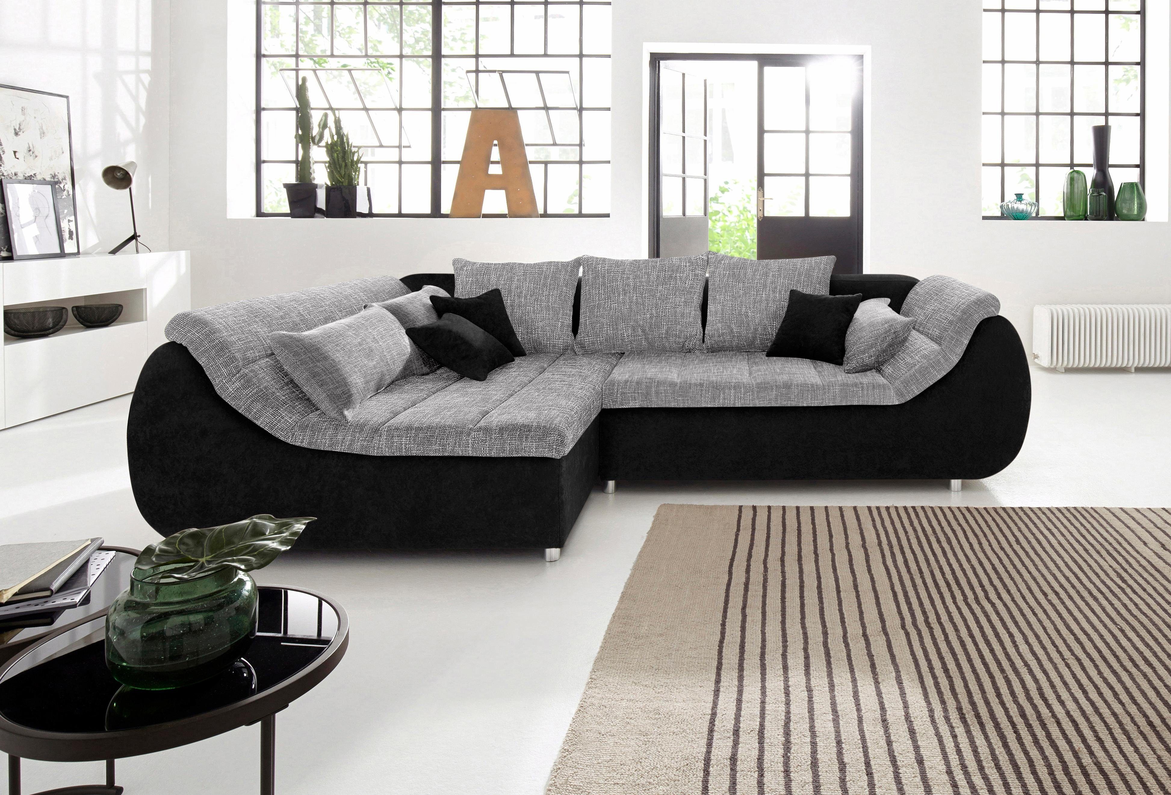 BENFORMATO CITY COLLECTION Hoekbank Milana optioneel met bedfunctie