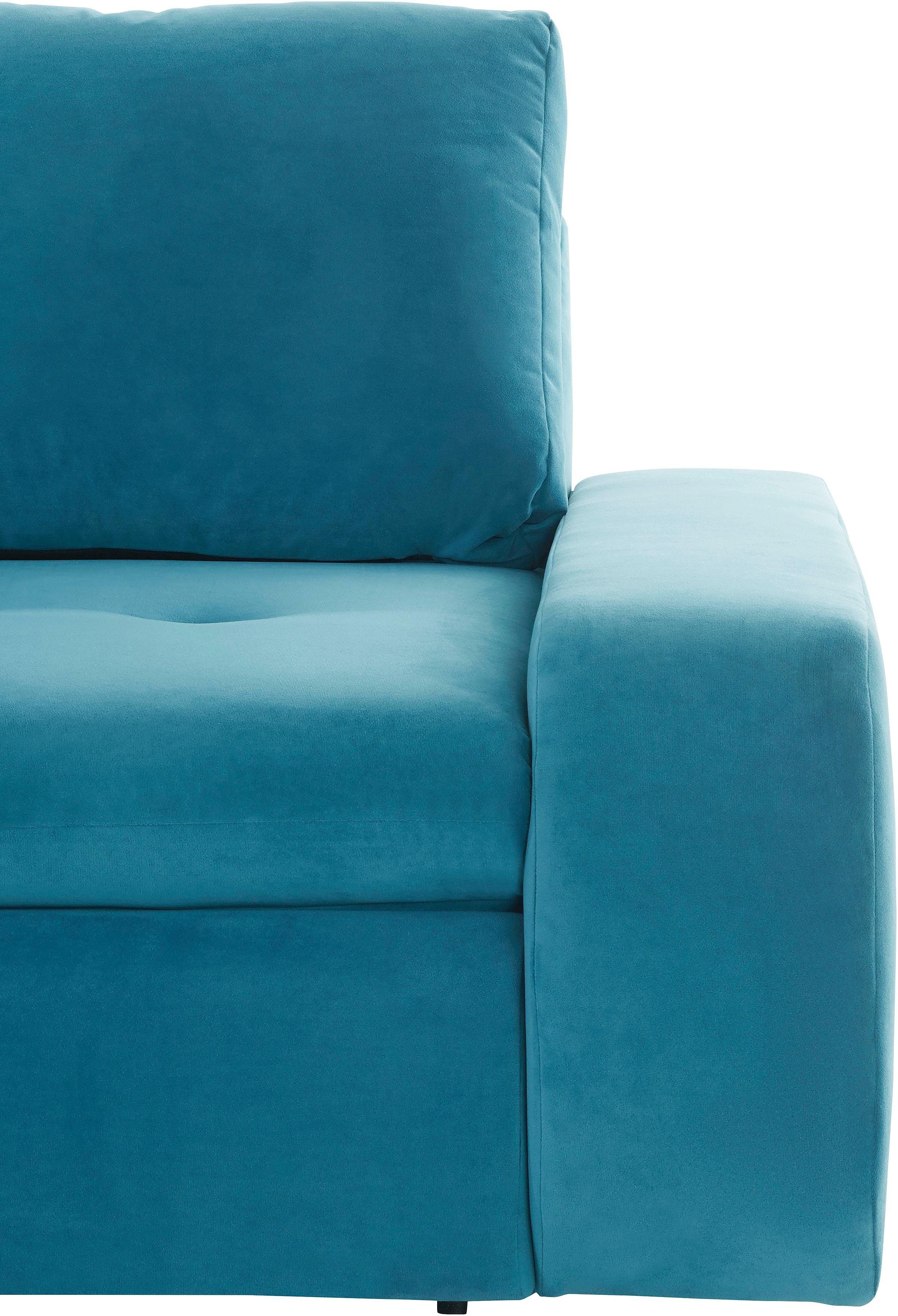 TRENDMANUFAKTUR Hoekbank Indie II, geweldige afwerking, comfortabel en aangenaam om op te zitten