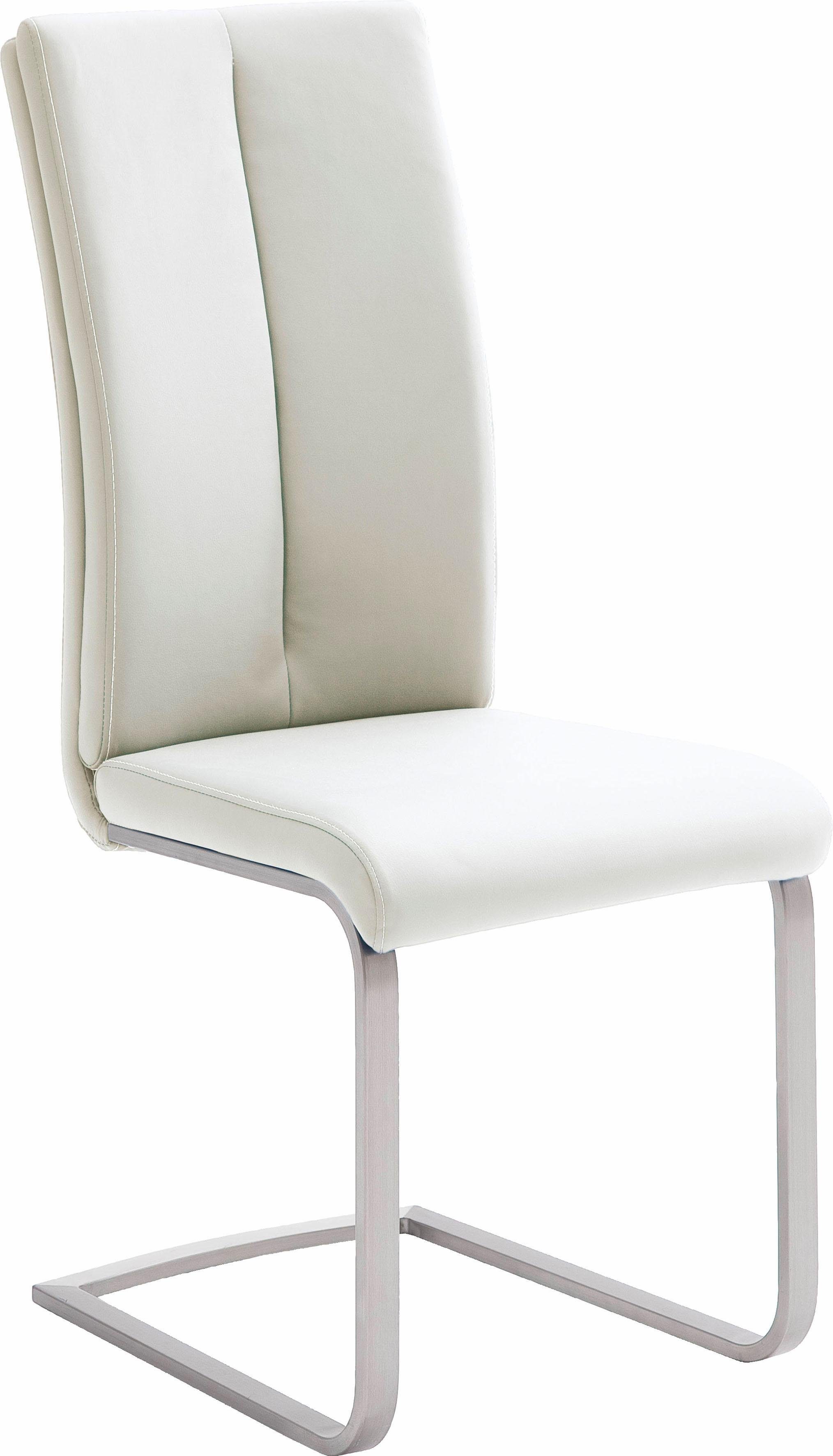 MCA furniture Vrijdragende stoel Paulo 2 Stoel belastbaar tot 120 kg (4 stuks)