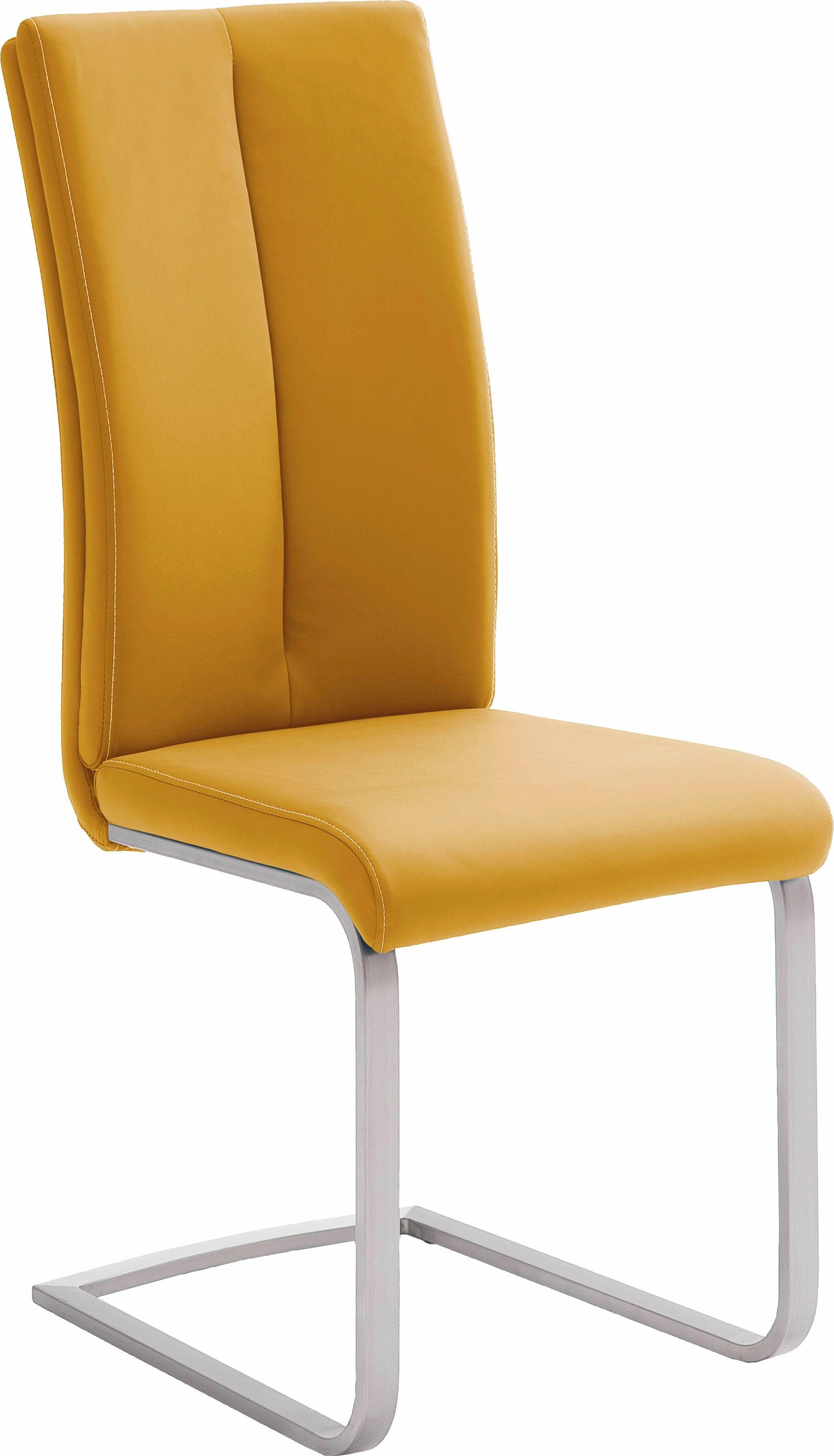 MCA furniture Vrijdragende stoel Paulo 2 Stoel belastbaar tot 120 kg (4 stuks)