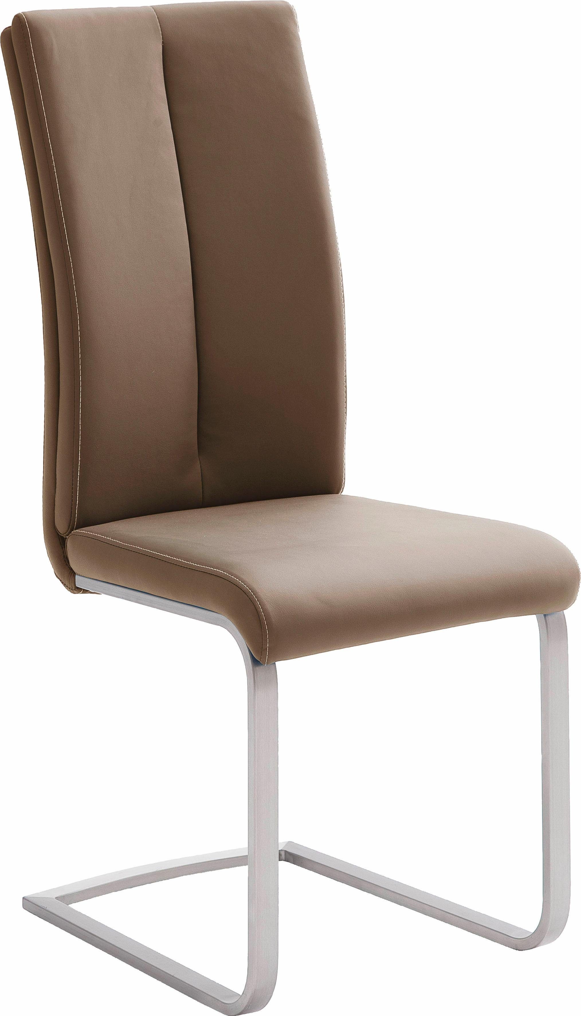MCA furniture Vrijdragende stoel Paulo 2 Stoel belastbaar tot 120 kg (4 stuks)
