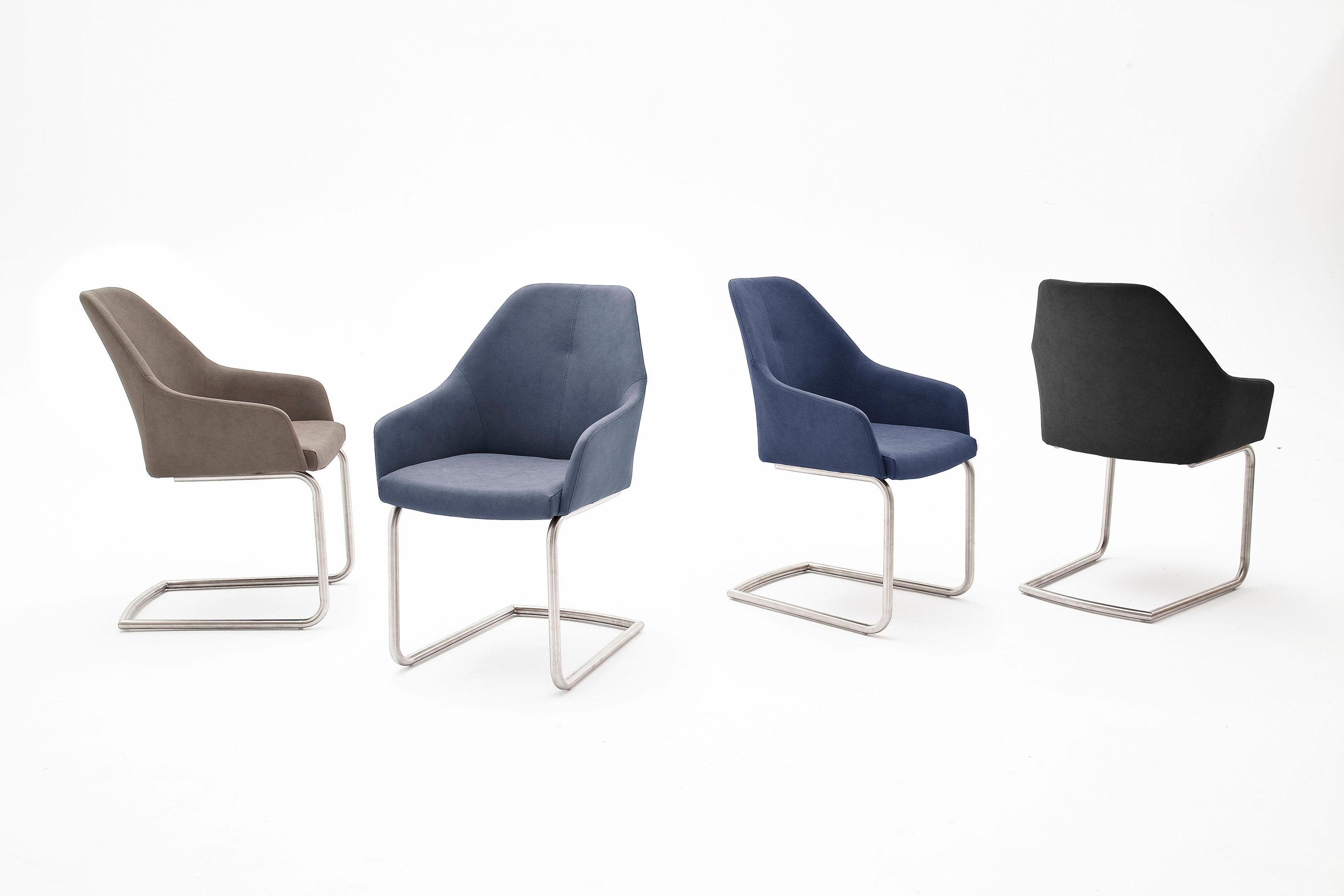 MCA furniture Vrijdragende stoel MADITA A Stoel max. belastbaar tot 130 kg (2 stuks)