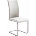 mca furniture vrijdragende stoel paulo 1 stoel belastbaar tot 120 kg (set, 4 stuks) wit
