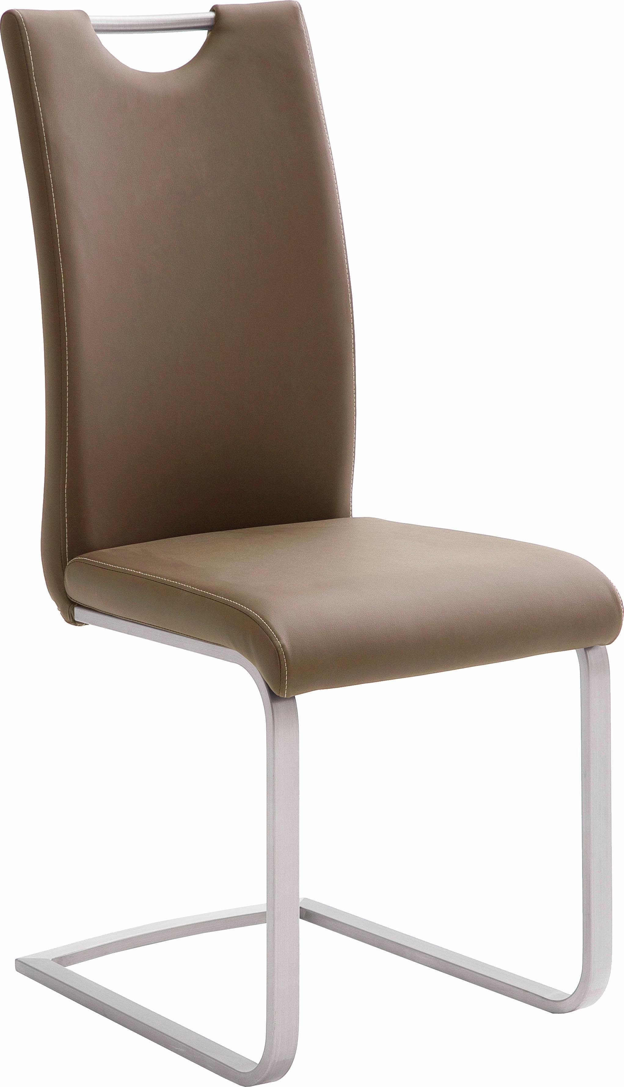MCA furniture Vrijdragende stoel Paulo Stoel belastbaar tot 120 kg (set, 4 stuks)