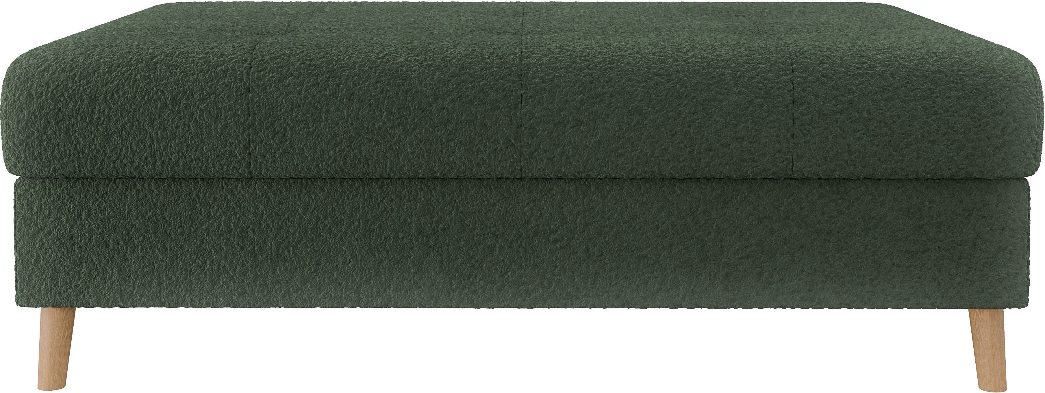 Home affaire Hocker CHARRE XXL, stiksel in het zitgedeelte, afmetingen: B/D/H: 118/73/40 cm