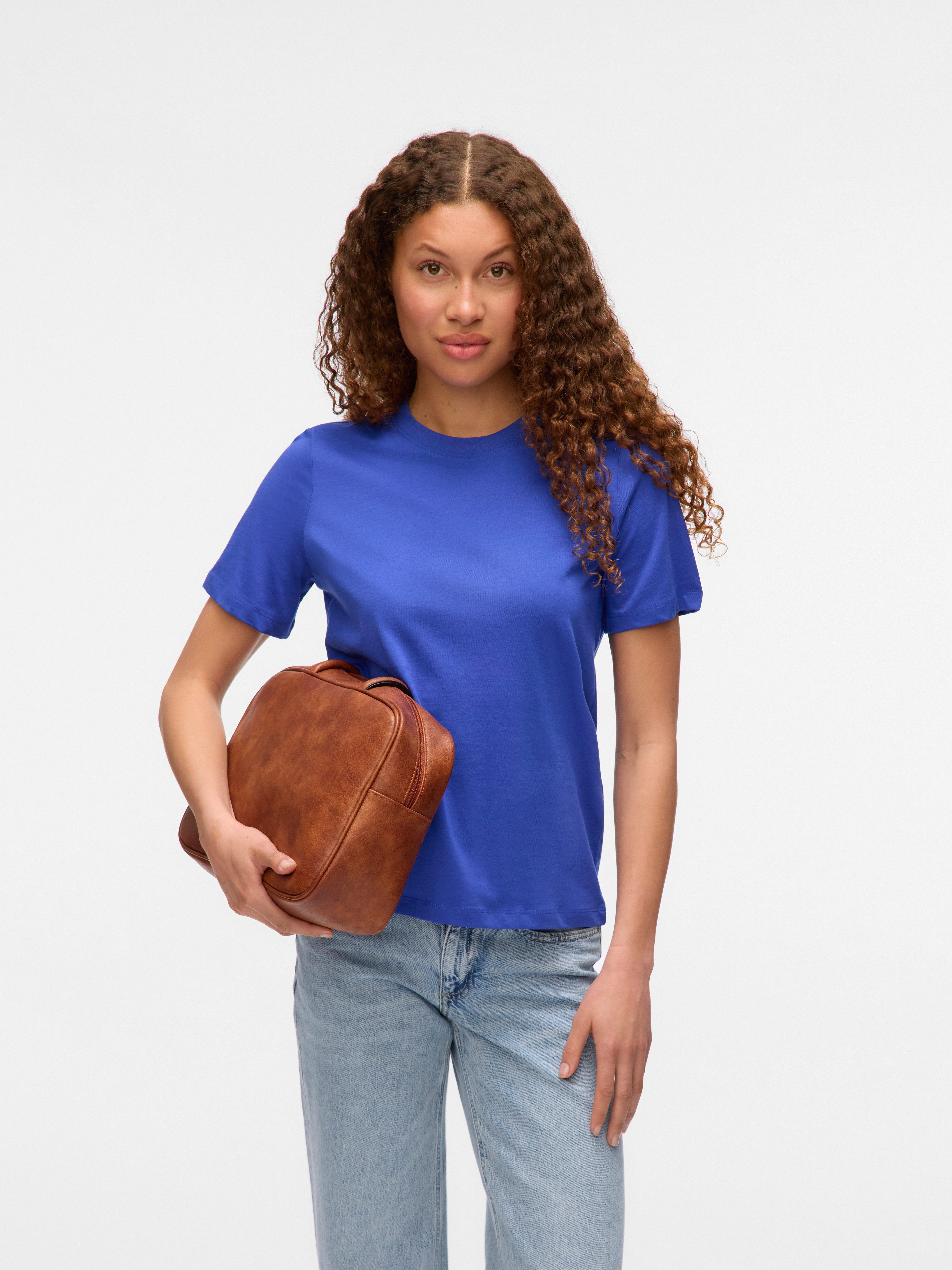 Vero Moda Shirt met korte mouwen VMPAULINA SS T-SHIRT GA JRS NOOS