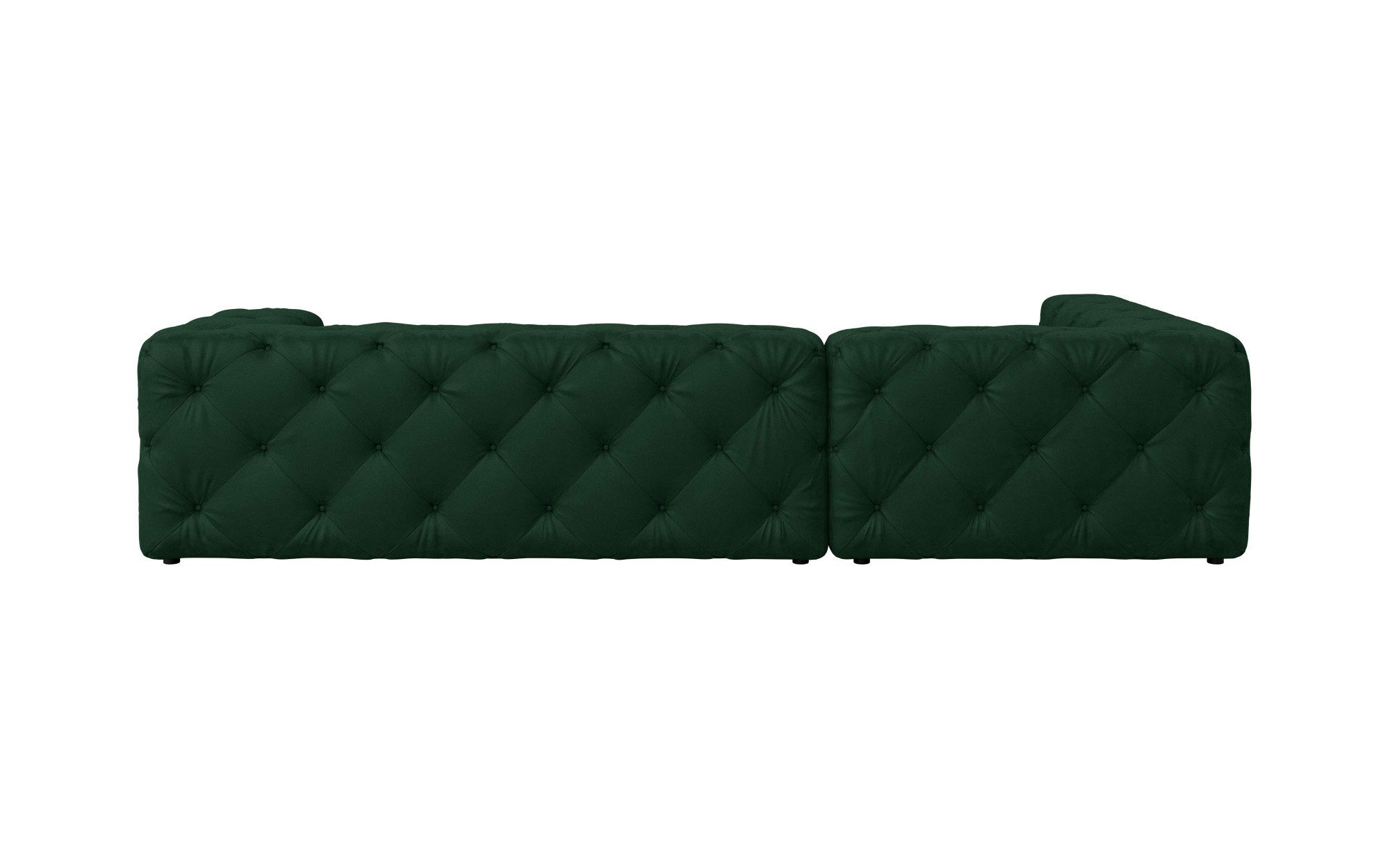 Places of Style Hoekbank FOLLINA L-vorm, met klassieke Chesterfield-knoopstiksels
