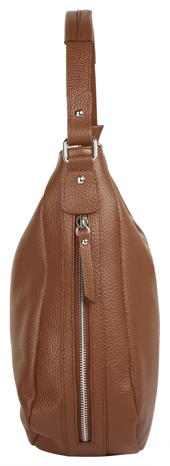 Cluty Shopper echt leer, made in italy