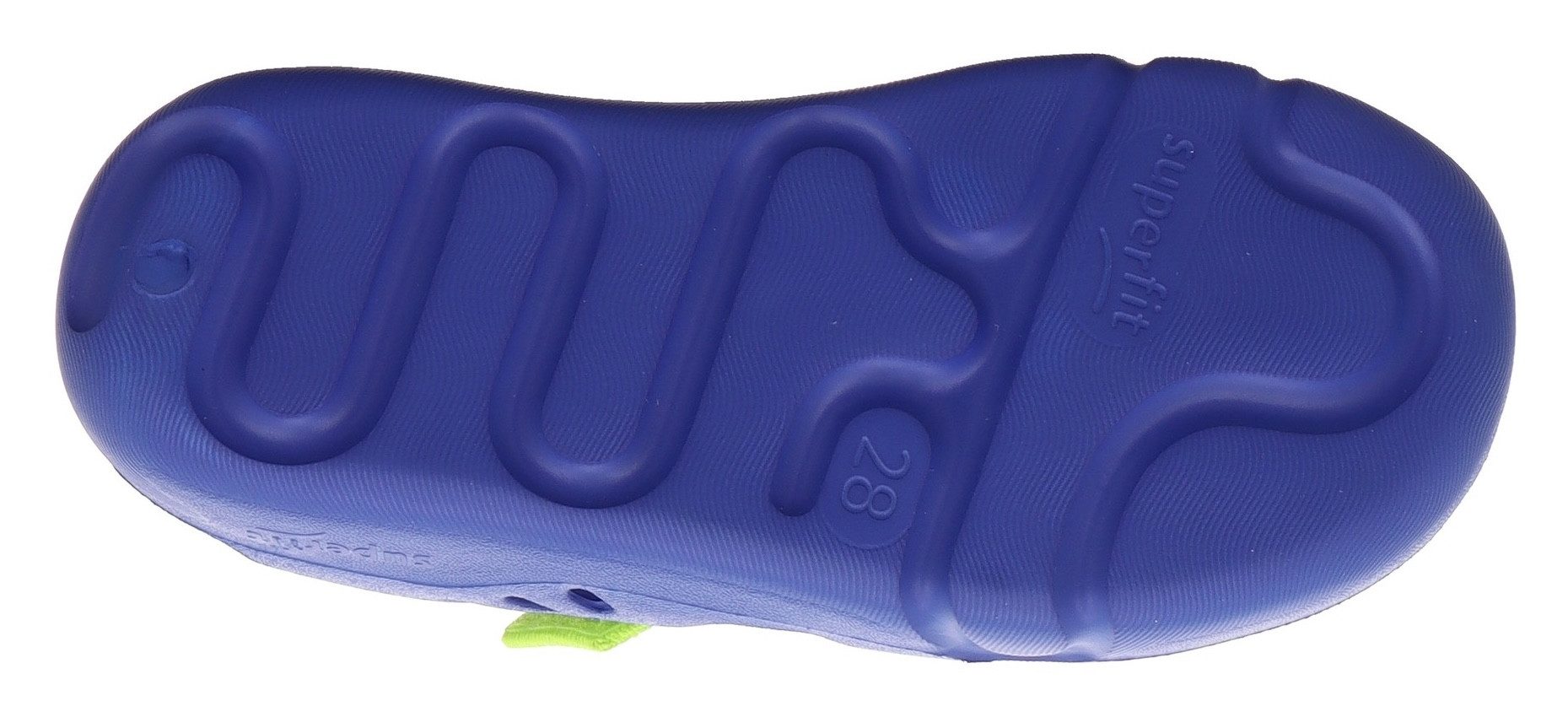 Superfit Badslippers SPLASH-S WMS: M Buitensandaal met klittenband, maat sjabloon om te downloaden