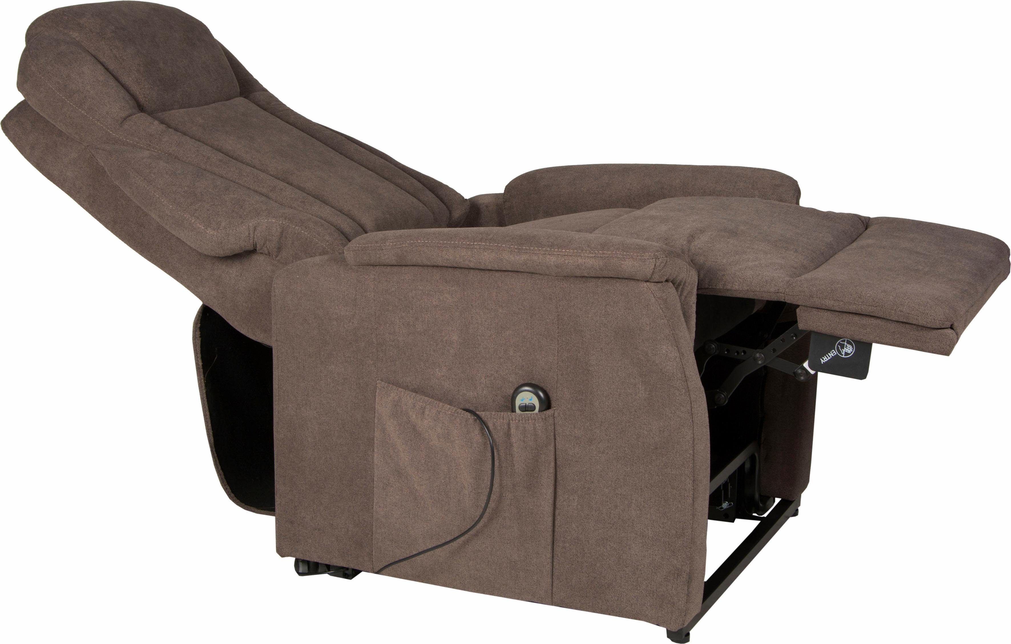 Duo Collection Relaxfauteuil Toronto XXL tot 150 kg draagvermogen, met elektrische opstahulp (set)