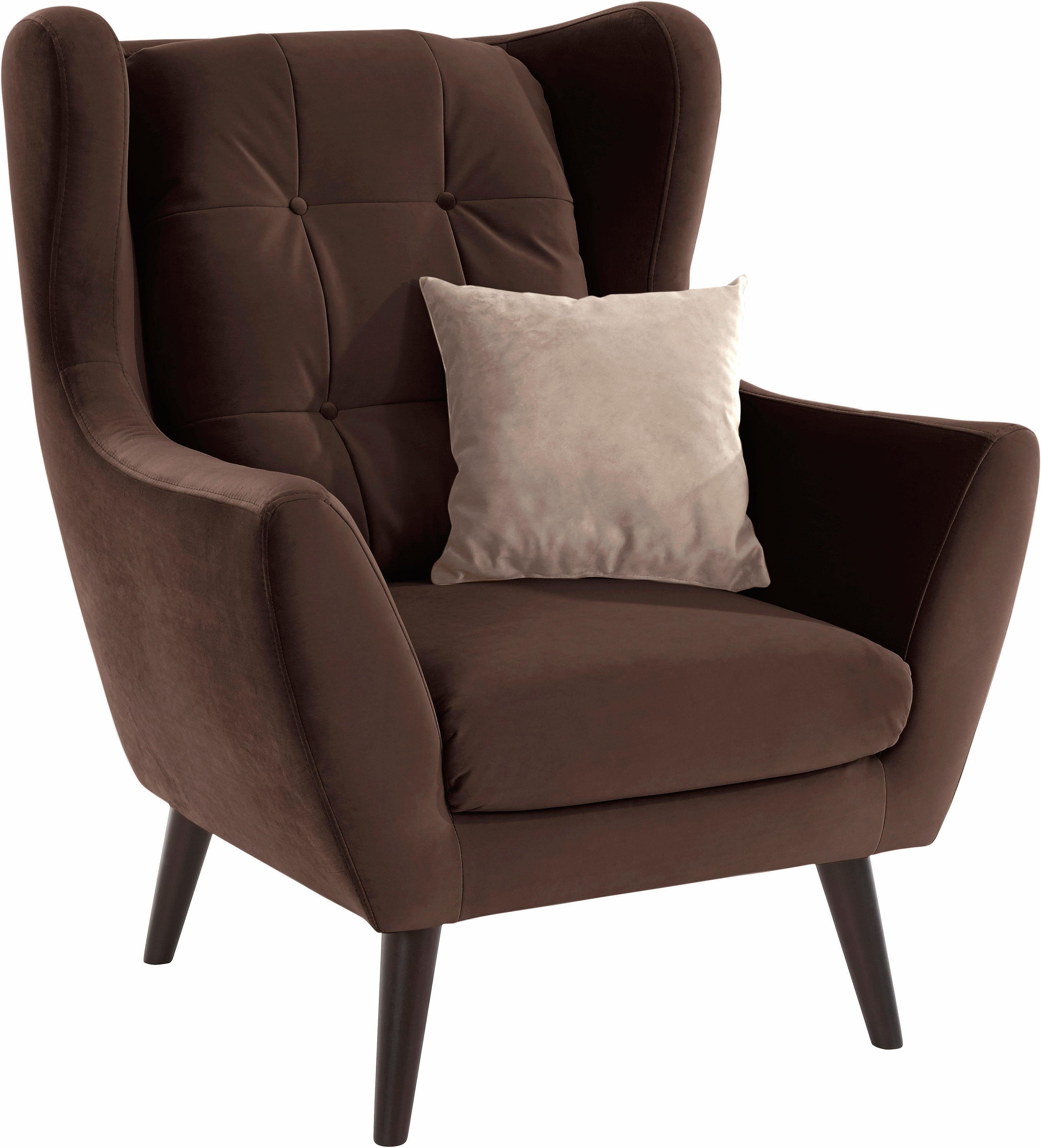 andas Oorfauteuil Hemmink, stoel, loungestoel (set)