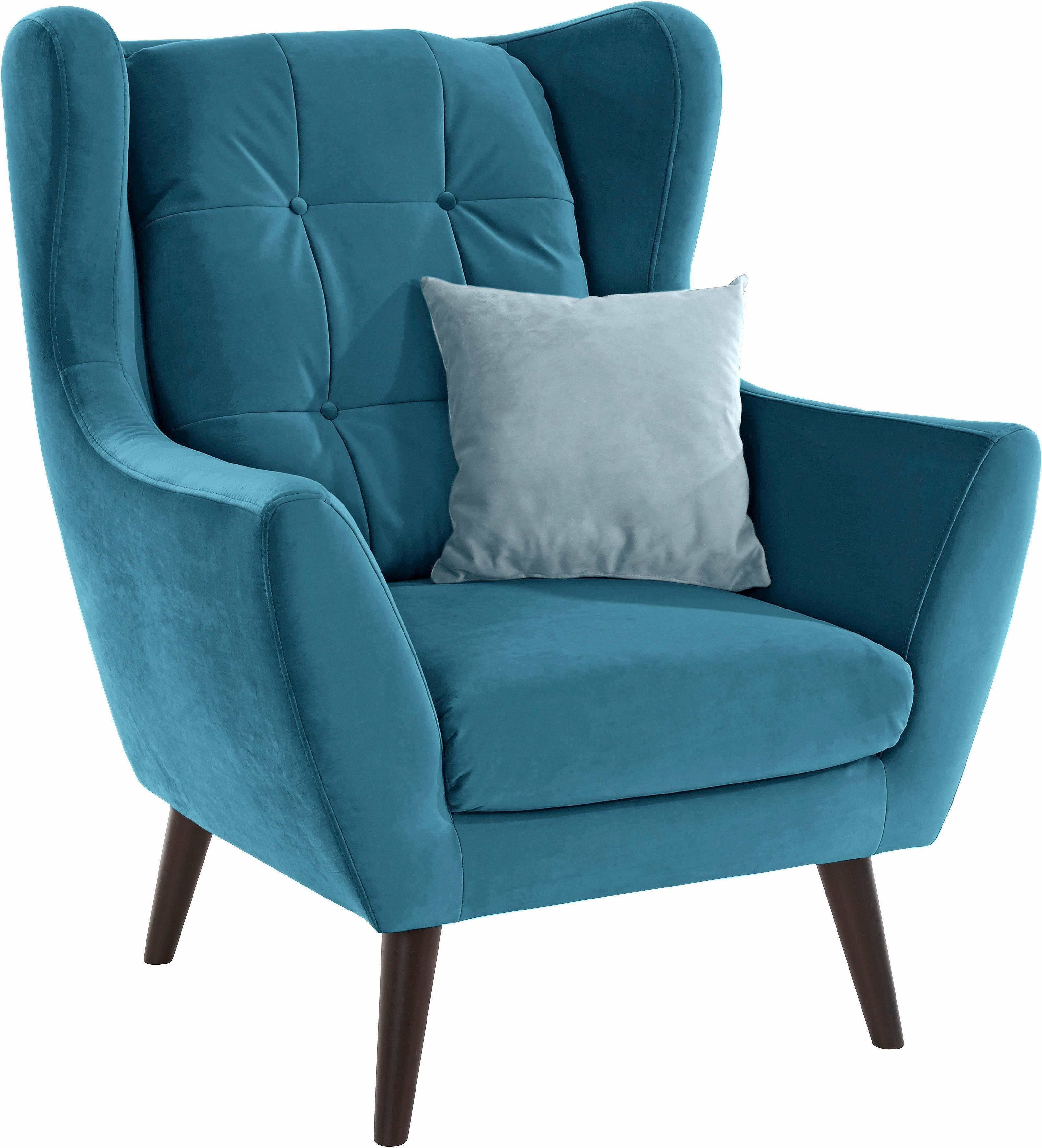 andas Oorfauteuil Hemmink, stoel, loungestoel (set)