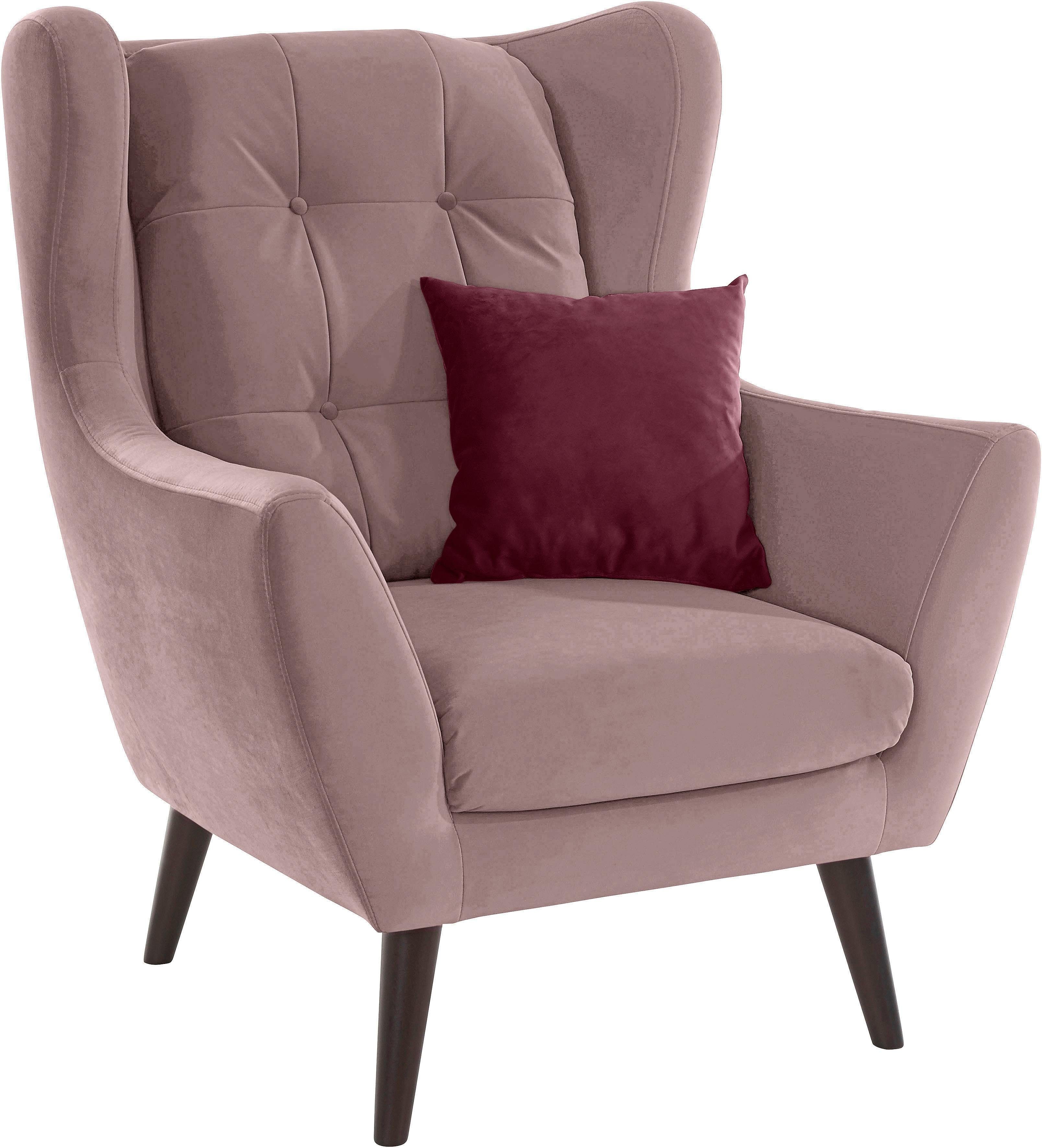 andas Oorfauteuil Hemmink, stoel, loungestoel (set)