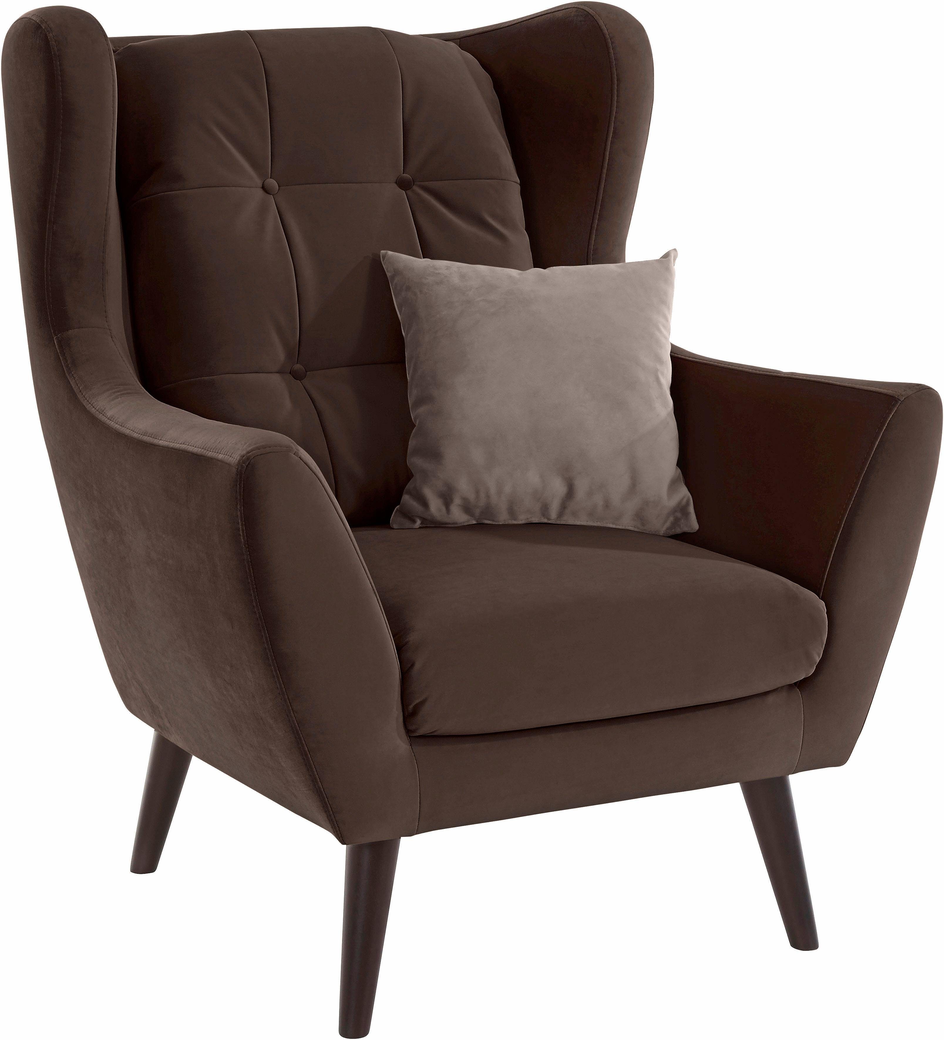 andas Oorfauteuil Hemmink, stoel, loungestoel (set)