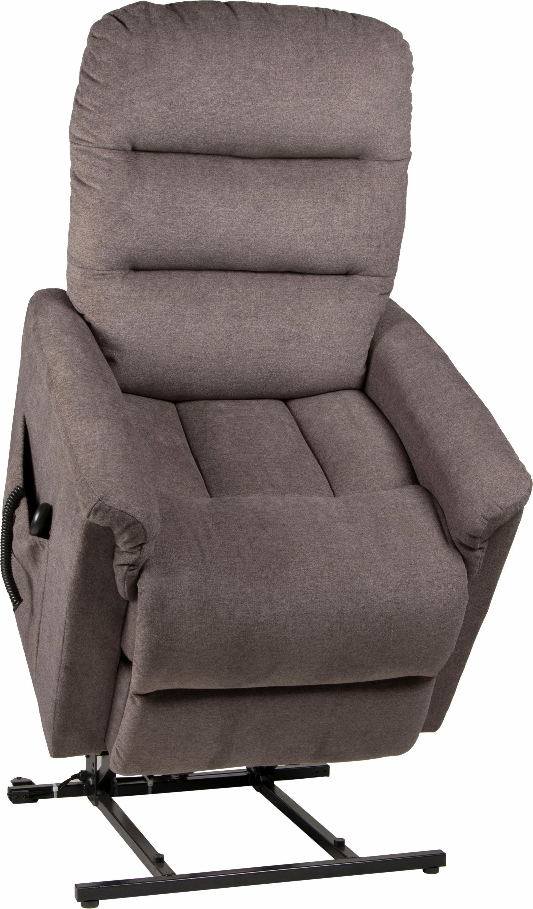 Duo Collection Relaxfauteuil Whitehorse XXL tot 150 kg draagvermogen, met elektrische opstahulp