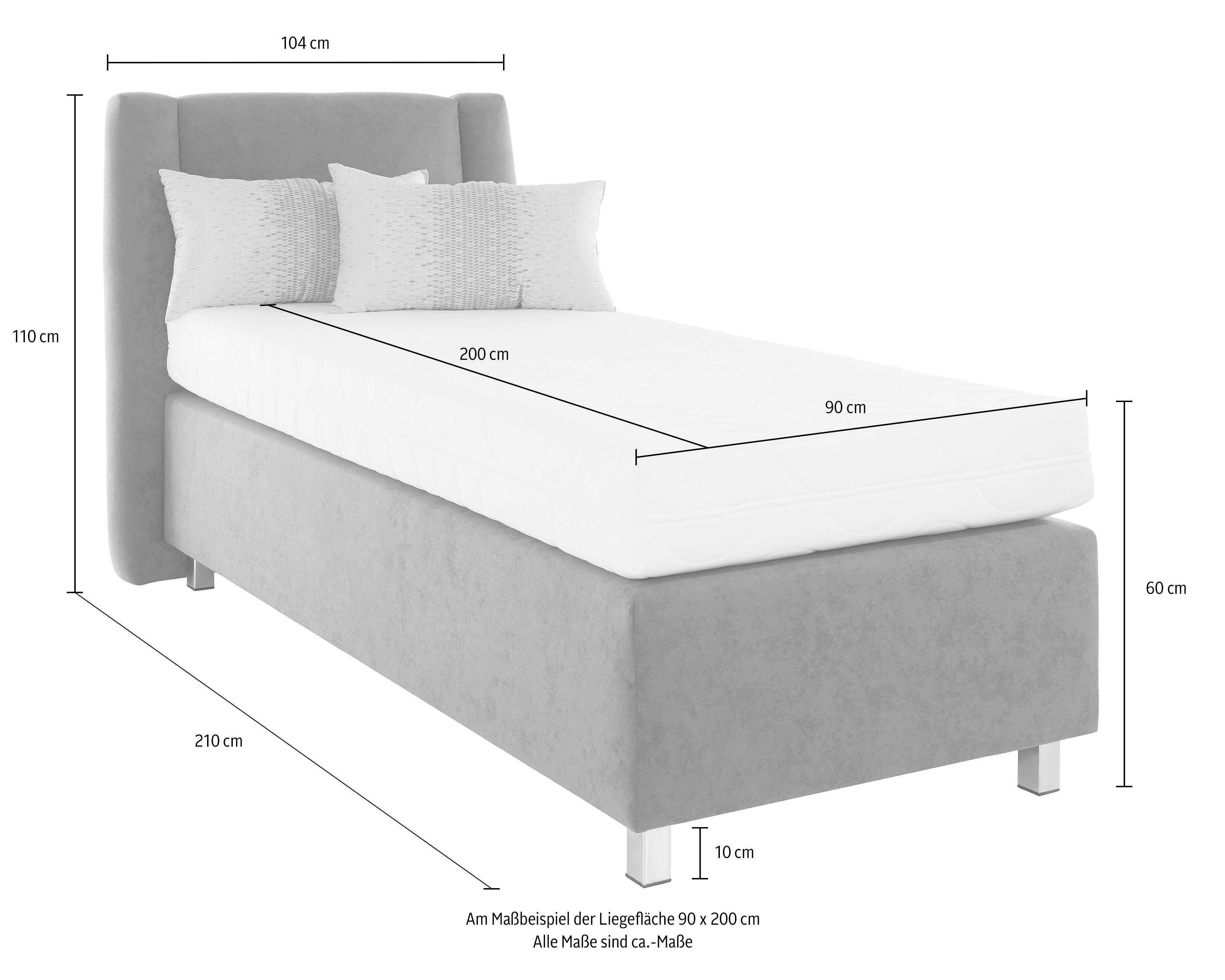 Westfalia Polsterbetten Boxspring inclusief sierkussens
