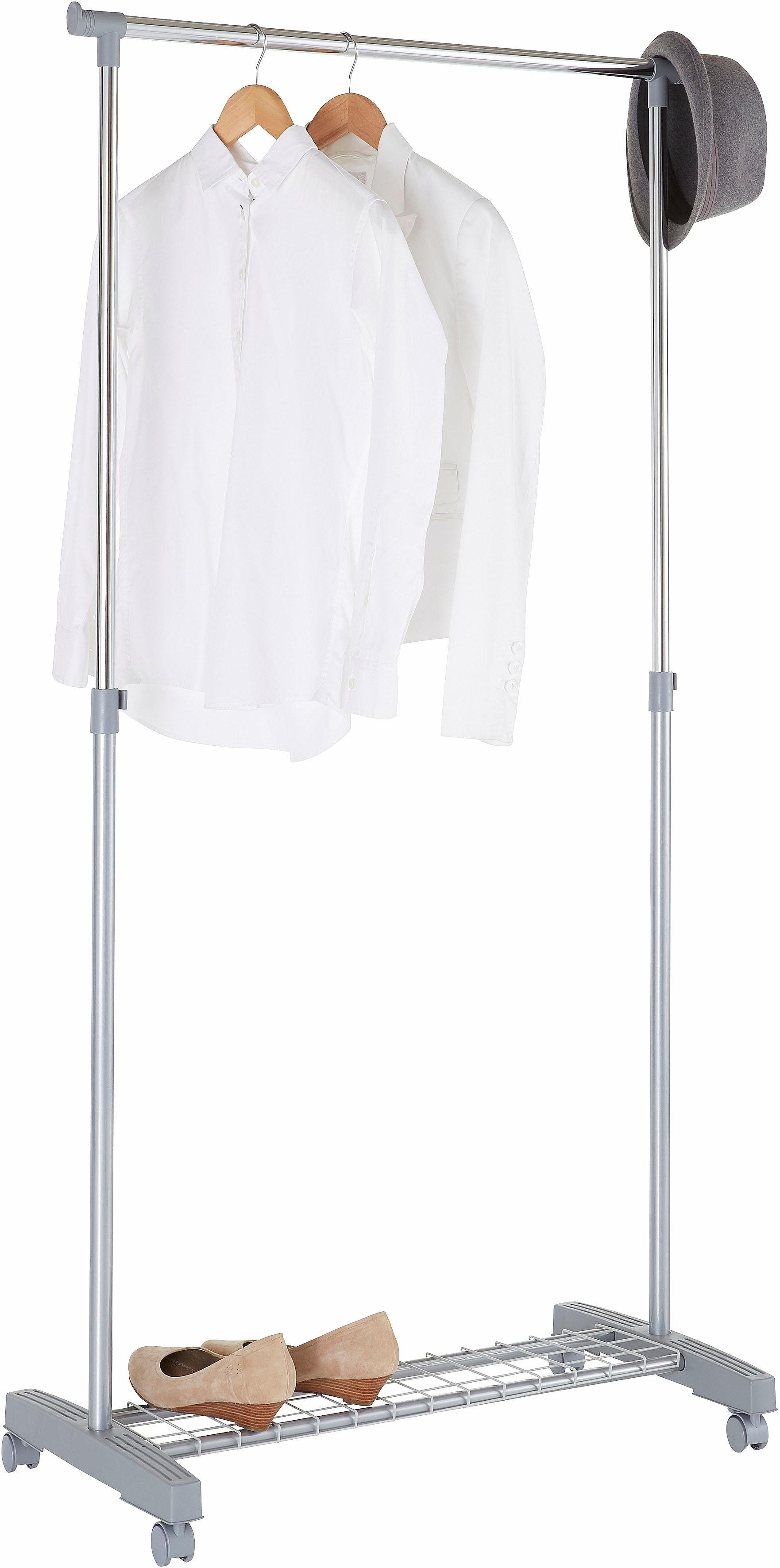 Zeller Present Kapstok creëert ruimte voor je kleding kledingrekken & kapstokken grijs