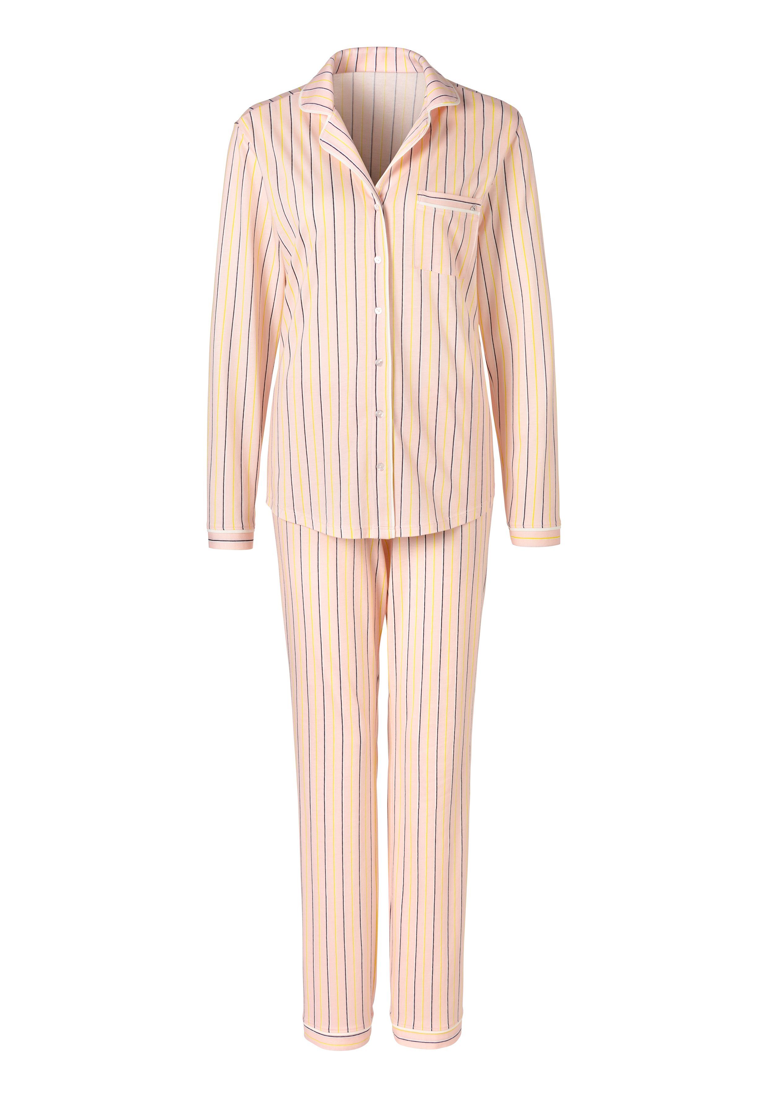 s.Oliver RED LABEL Beachwear Pyjama klassiek streepdesign (2-delig)