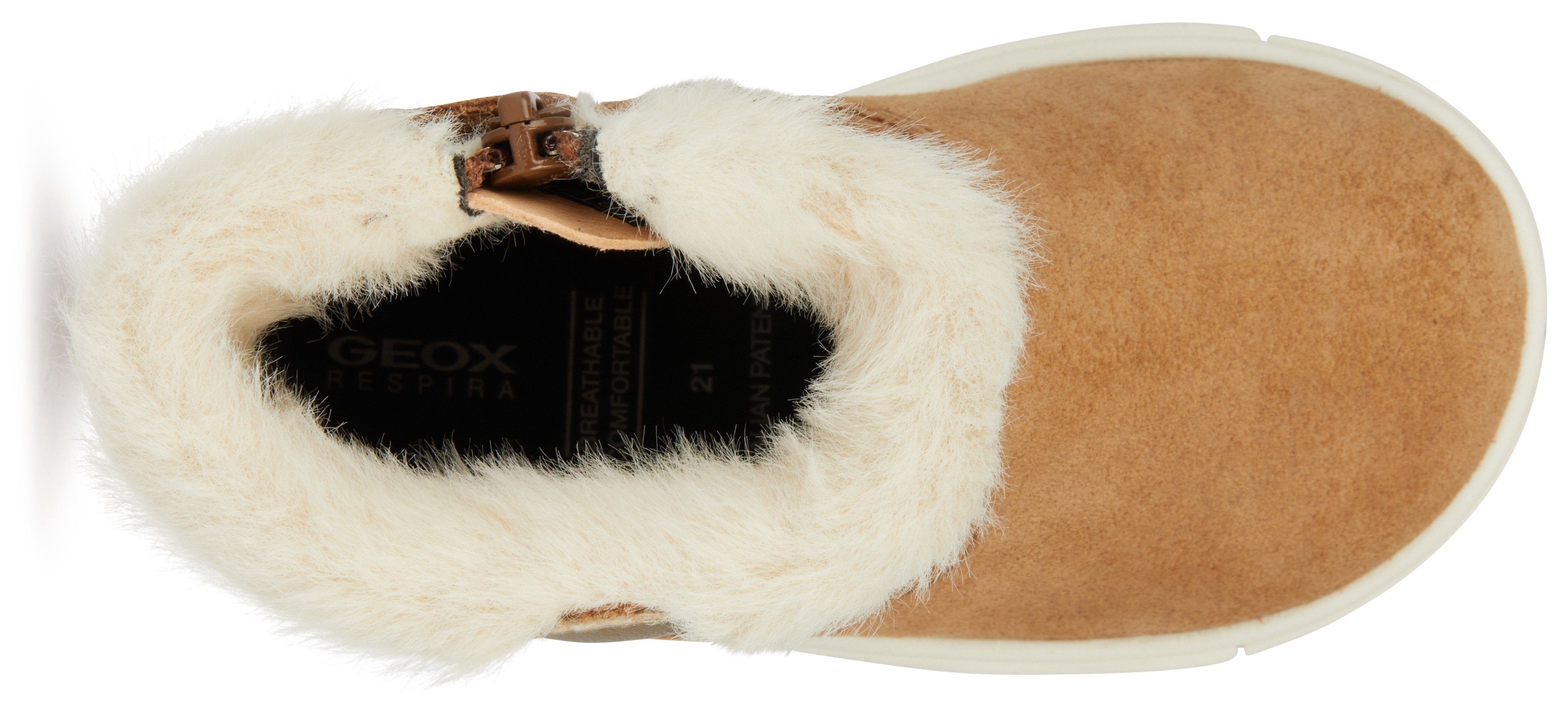 Geox Babyschoentjes B TROTTOLA GIRL met mooie luchtballonapplicatie