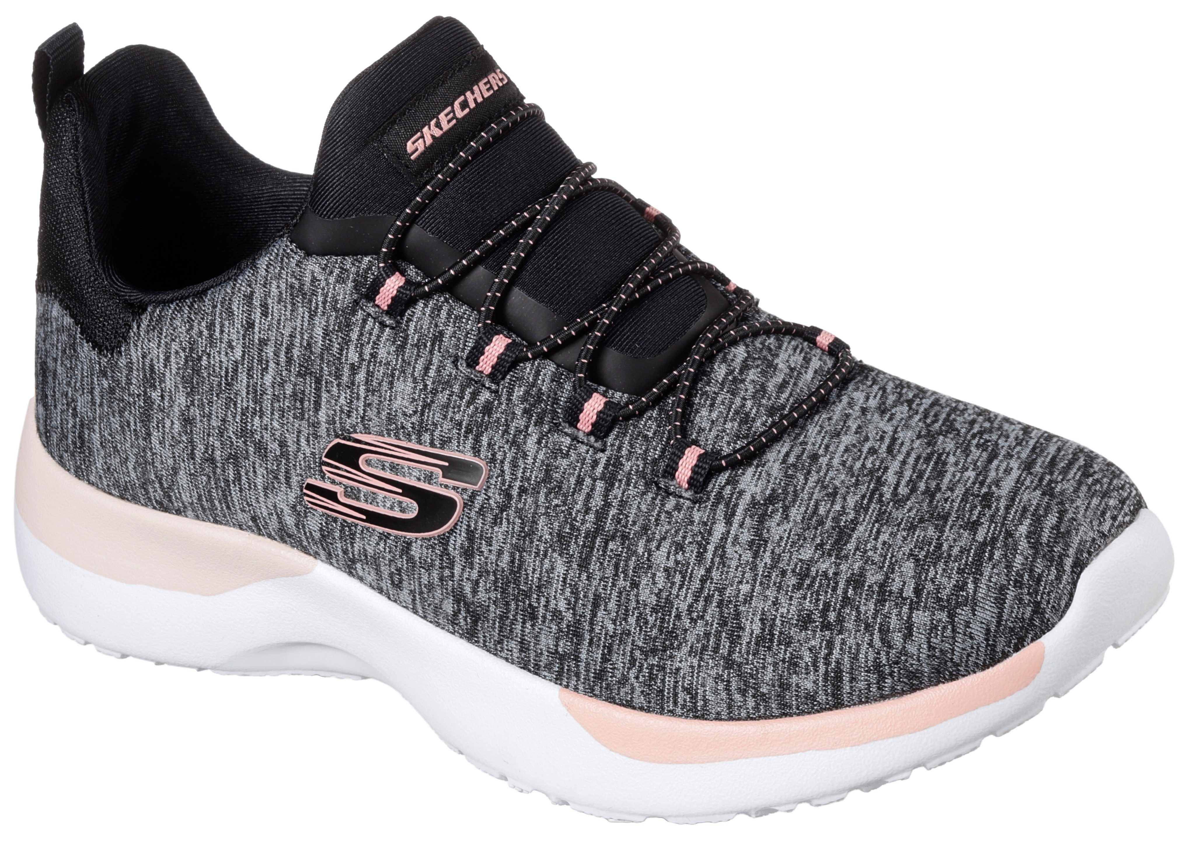 Skechers Slip-on sneakers met praktisch elastiek