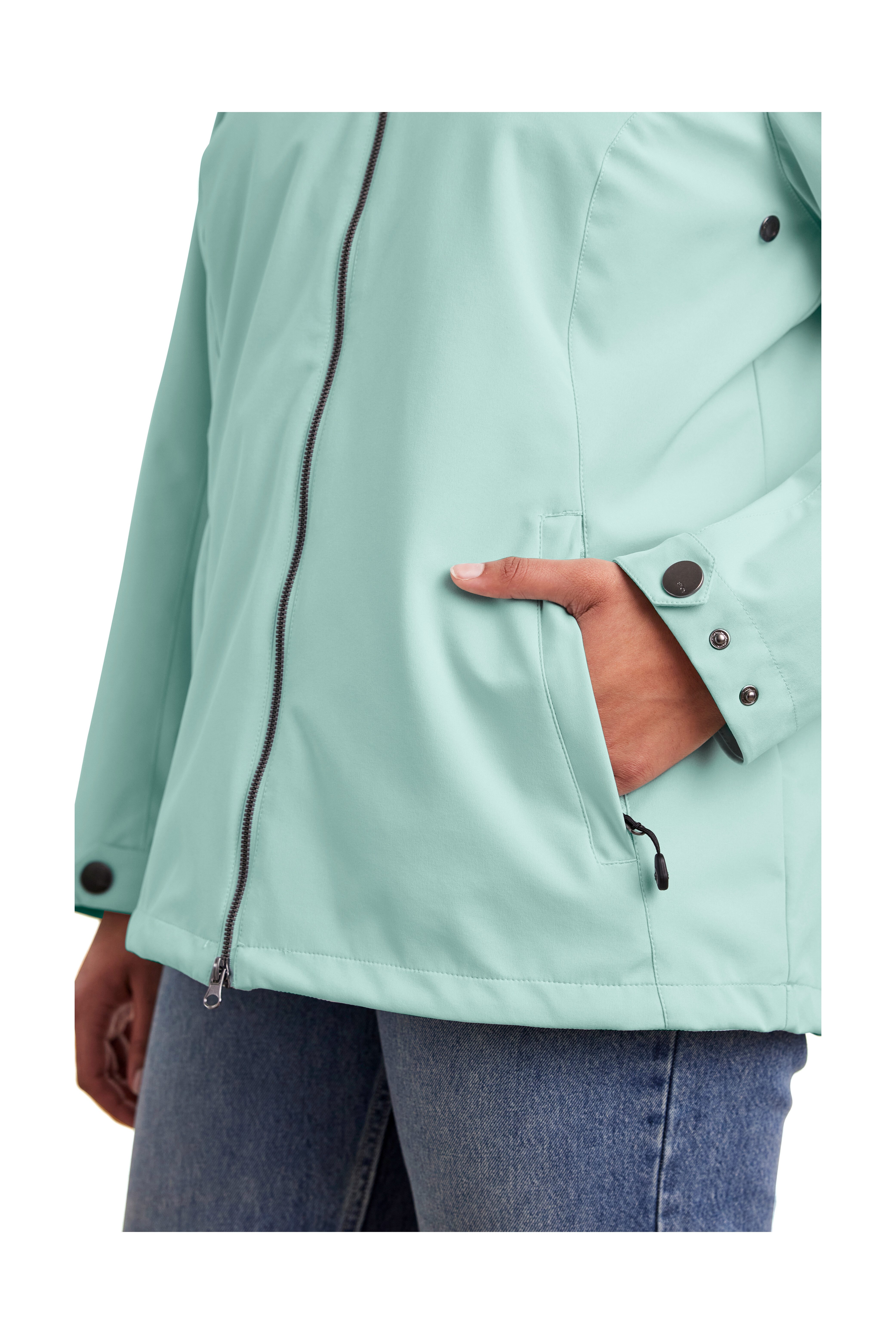 STOY Softshell-jack STS 1 WMN SFTSHLL JCKT Dames softshelljas: waterafstotend, ademend, milieuvriendelijk