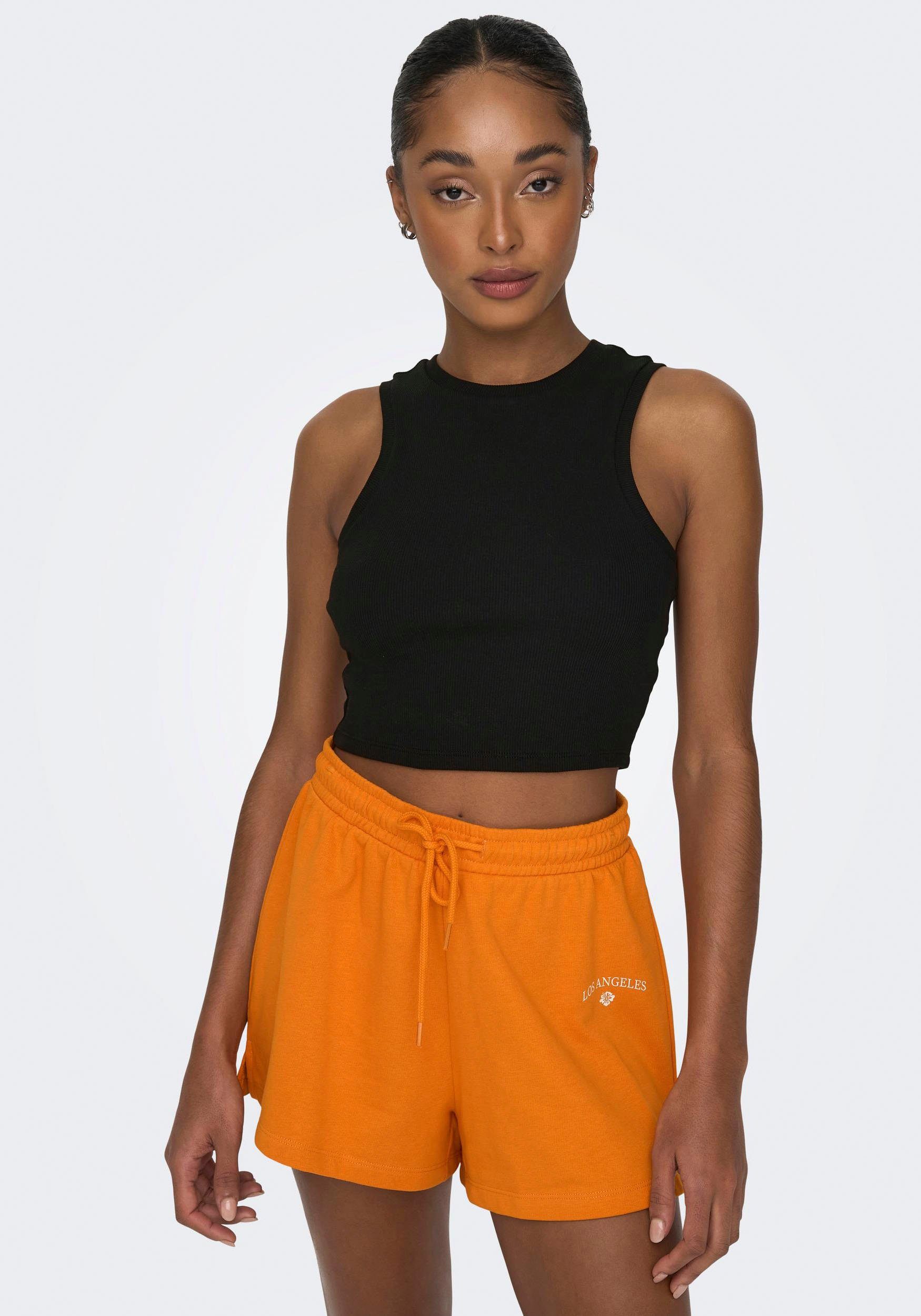 Only Crop-top ONLVILMA S-L CROPPED TANK TOP JRS NOOS