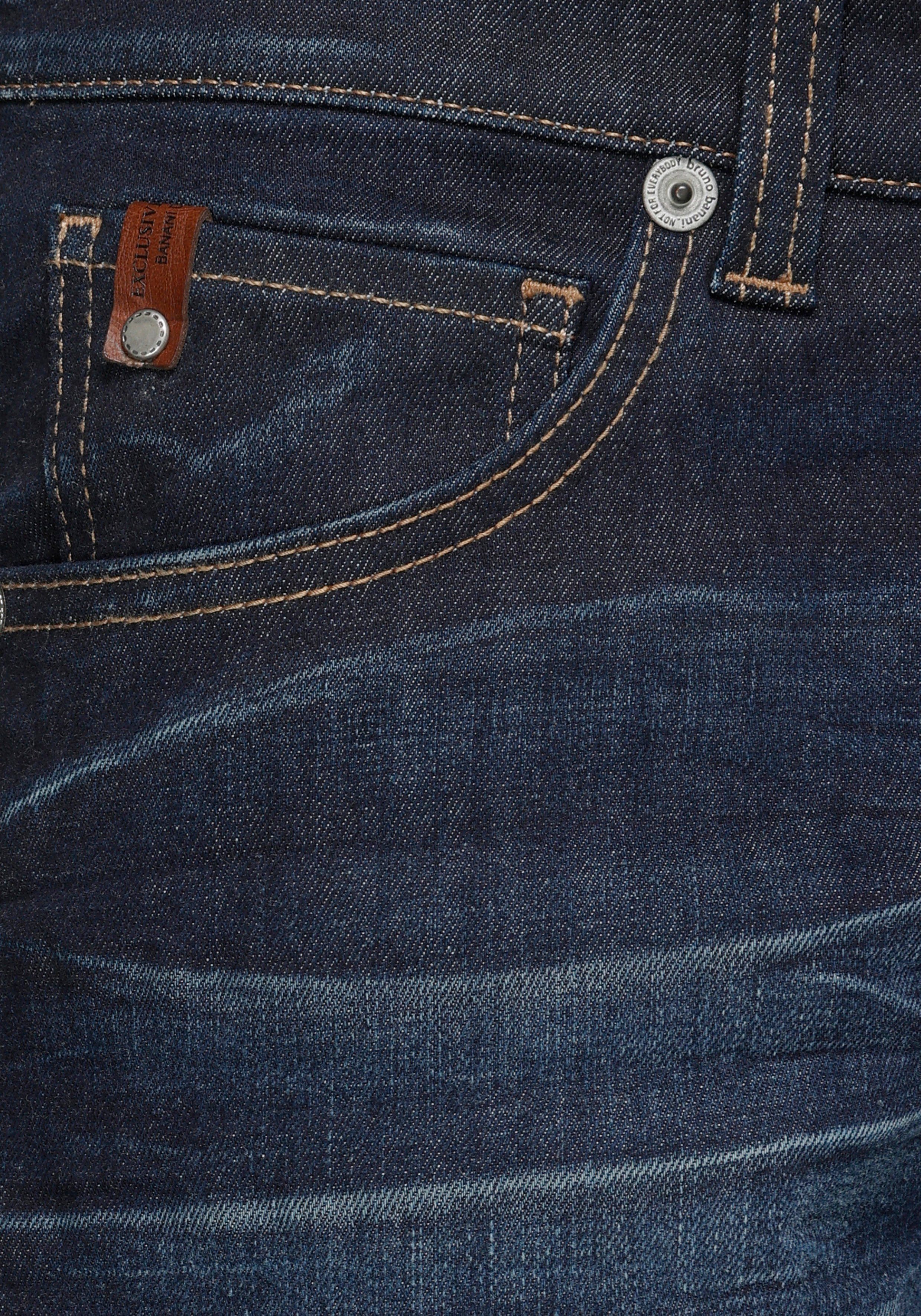 Bruno Banani Comfort fit jeans Floyd rechte pijp, met steekzakken, lage taillehoogte