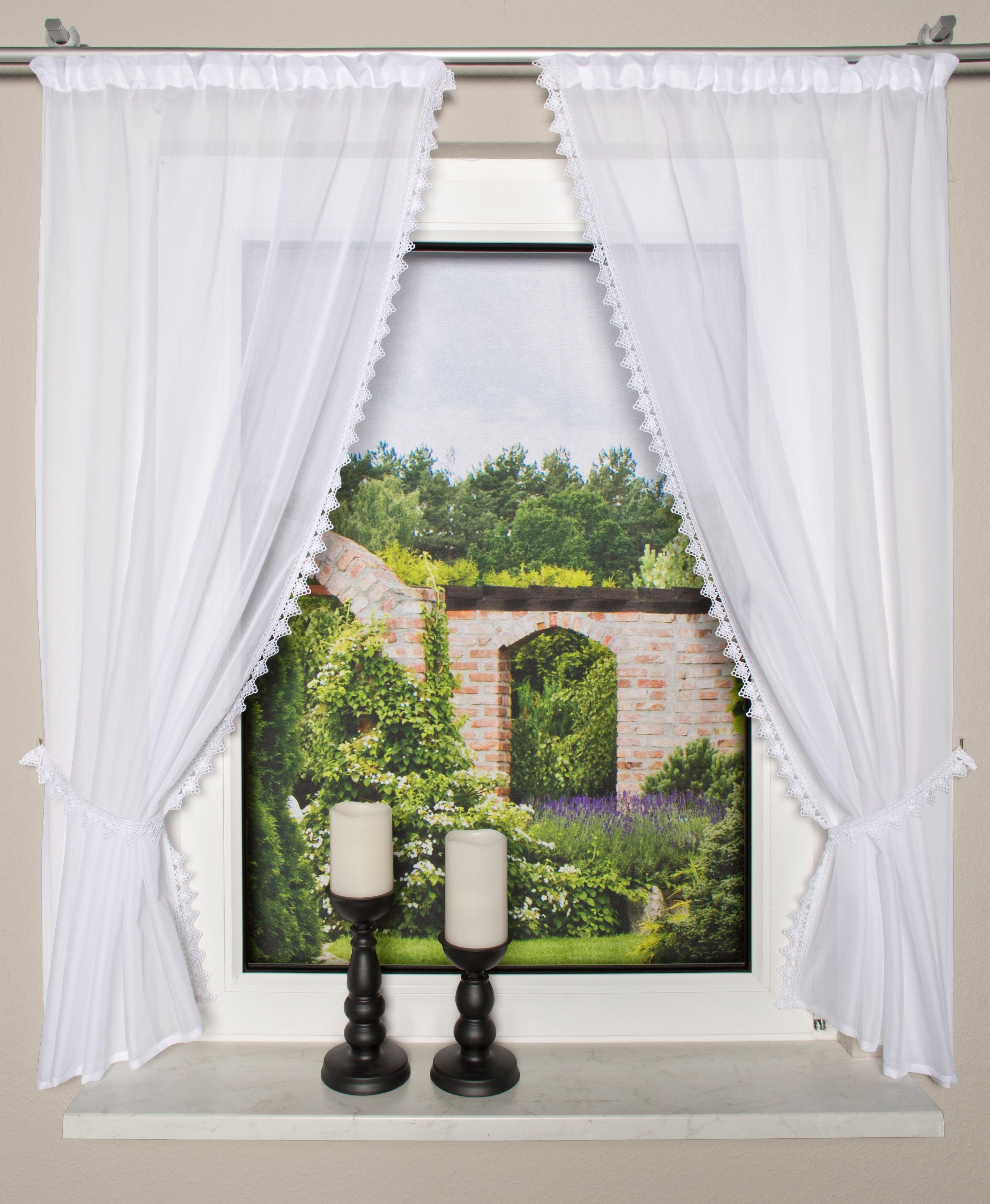 HOME WOHNIDEEN Valletje LEONA HxB: 125x75 (2 stuks)