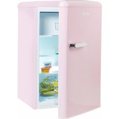 amica table top koelkast ks 15614 s roze