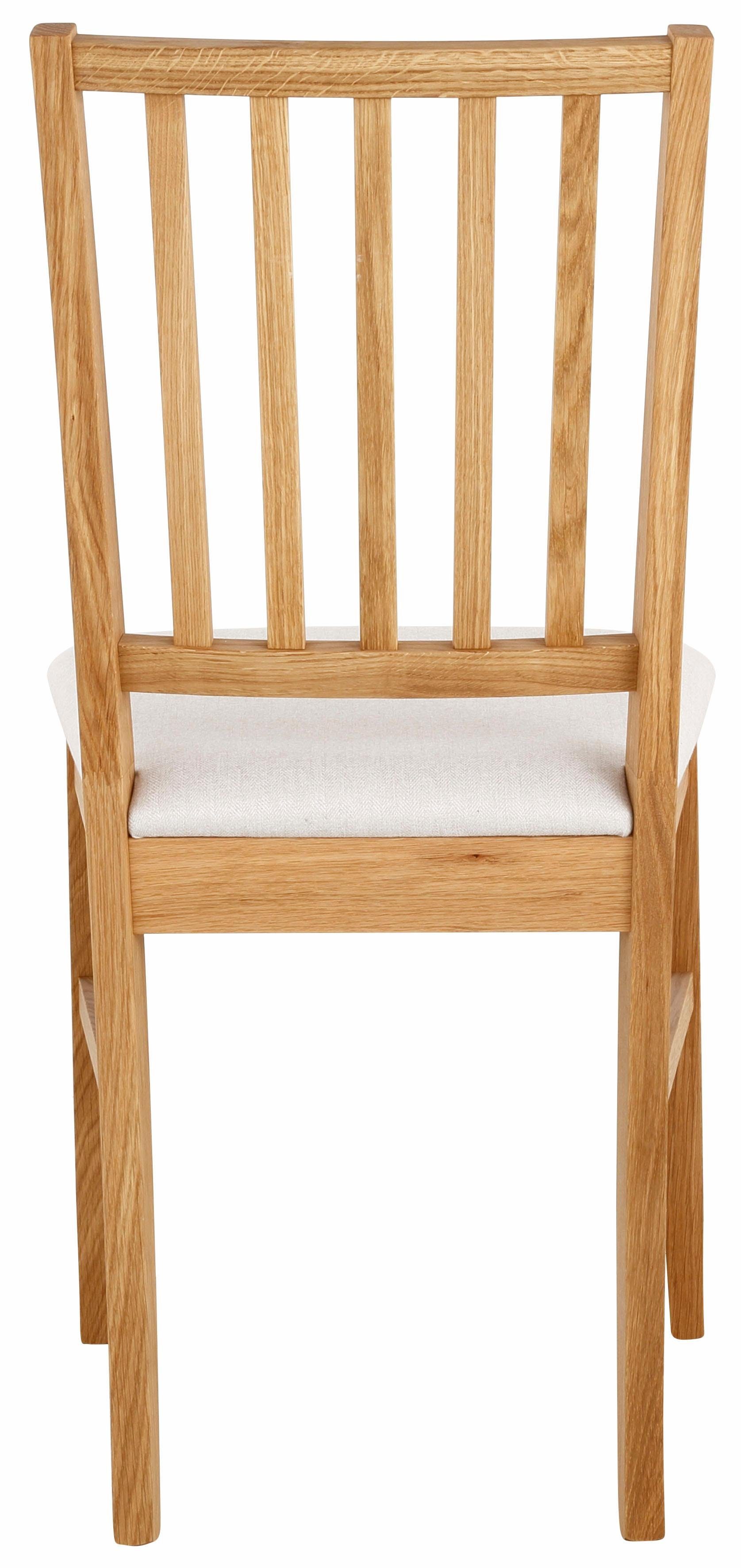 Home affaire Eetkamerstoel Ruanda keukenstoel TOPSELLER in set van 2, 4 of 6, houten stoel (set)