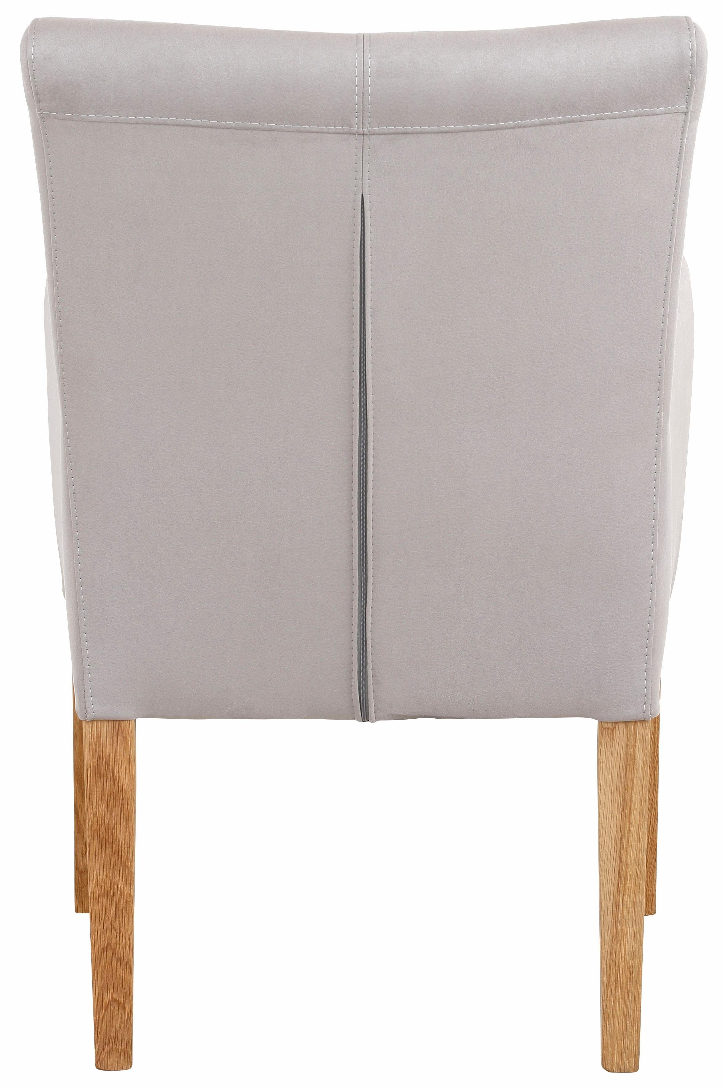 Home affaire Stoel met armleuningen King BESTSELLER! Eetkamerstoel met comfortabele bekleding, eetkamerstoel met armleuningen