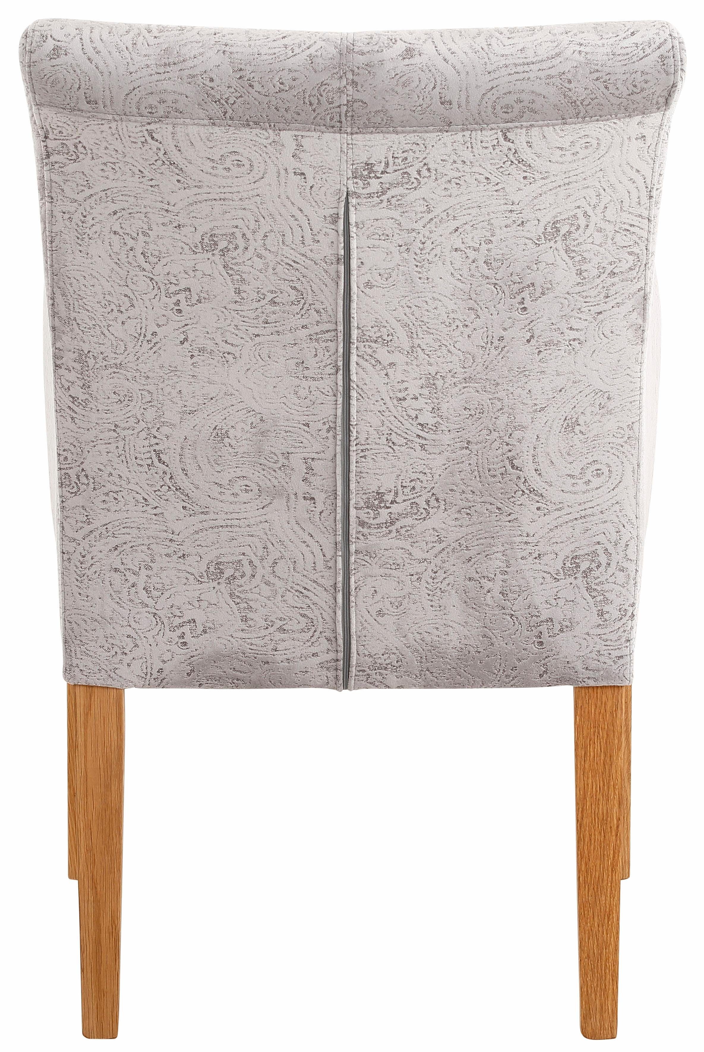 Home affaire Stoel met armleuningen King BESTSELLER! Eetkamerstoel met comfortabele bekleding, eetkamerstoel met armleuningen
