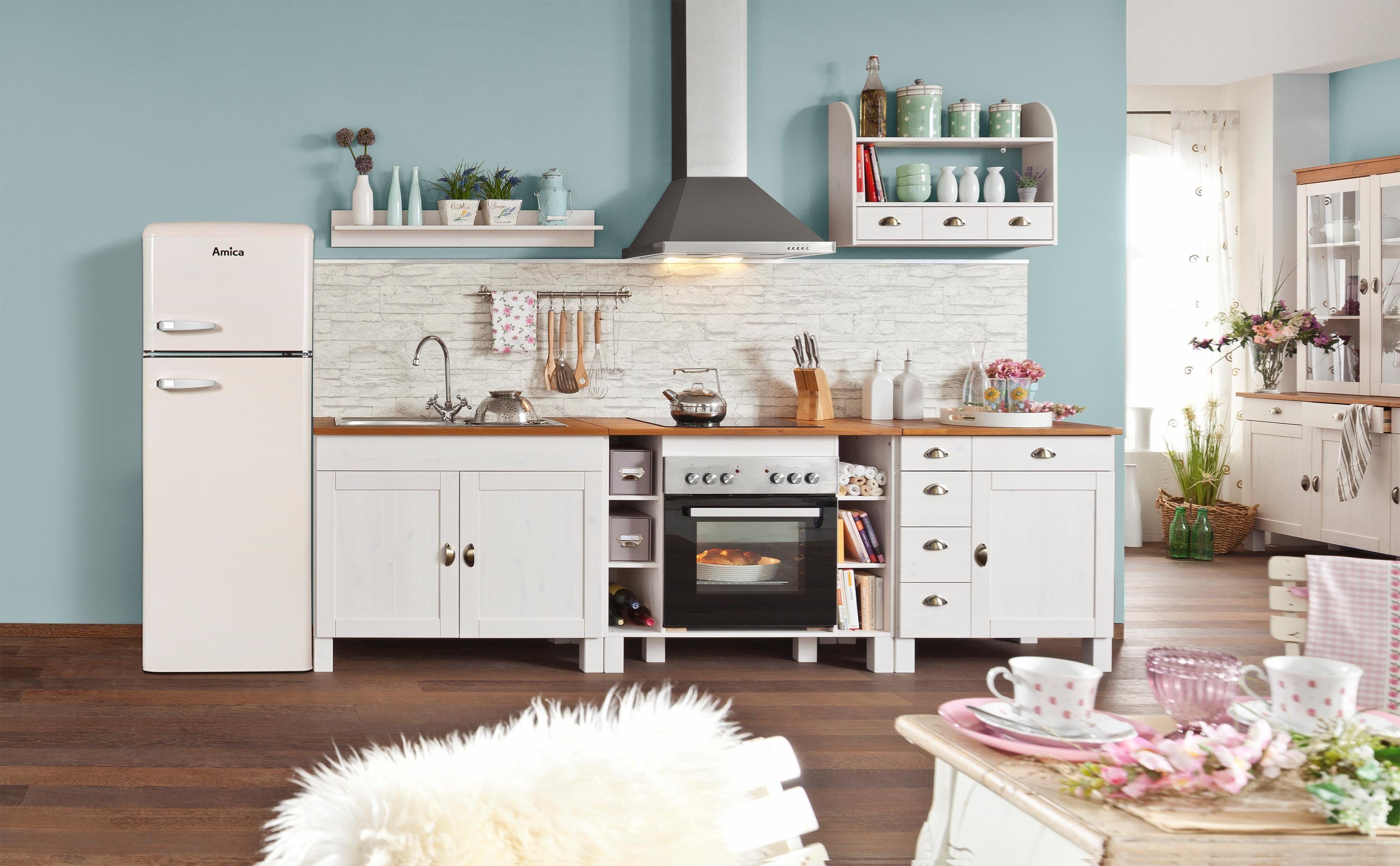 Amica Koel-vriescombinatie KGC 15636 P