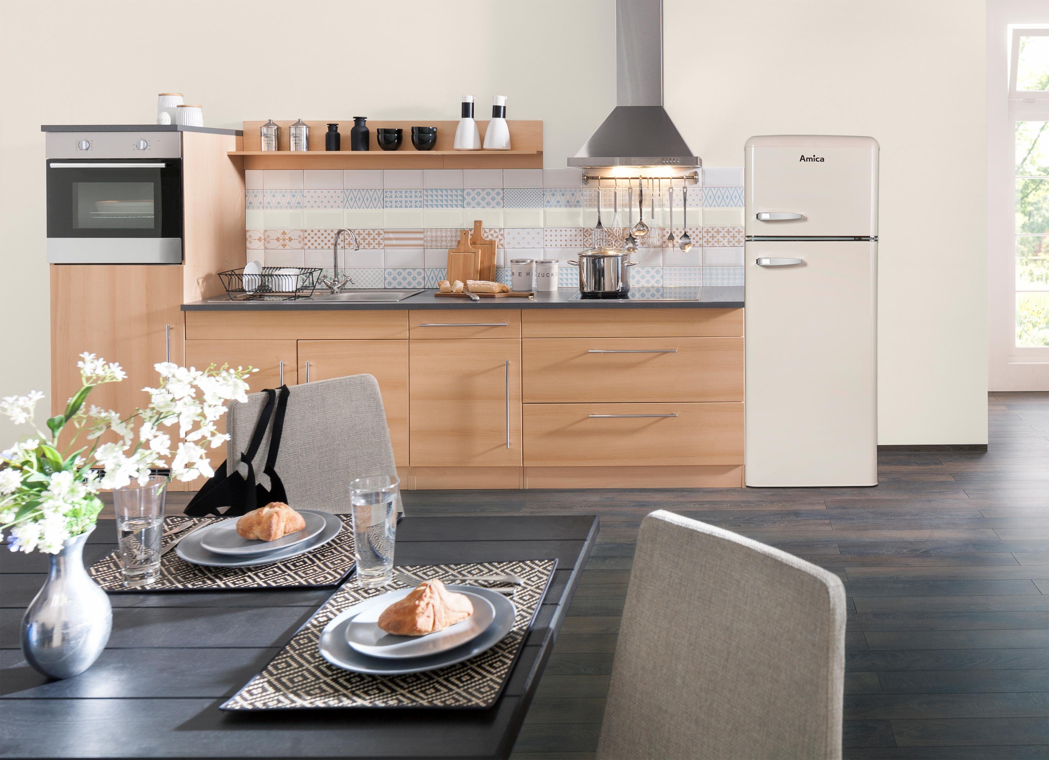 Amica Koel-vriescombinatie KGC 15636 P