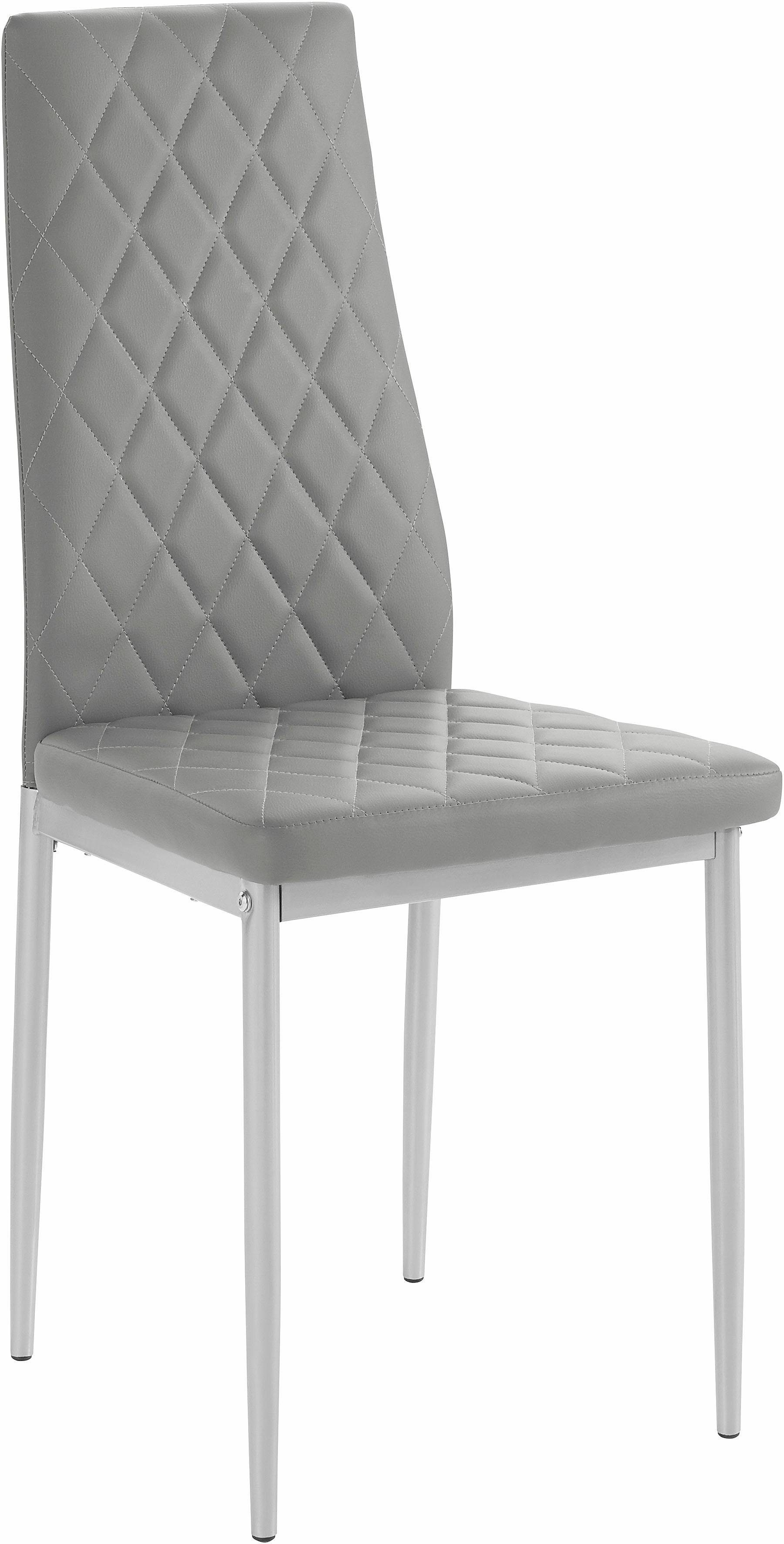INOSIGN Eethoek met glazen tafel, breedte 80 cm (set, 5-delig)