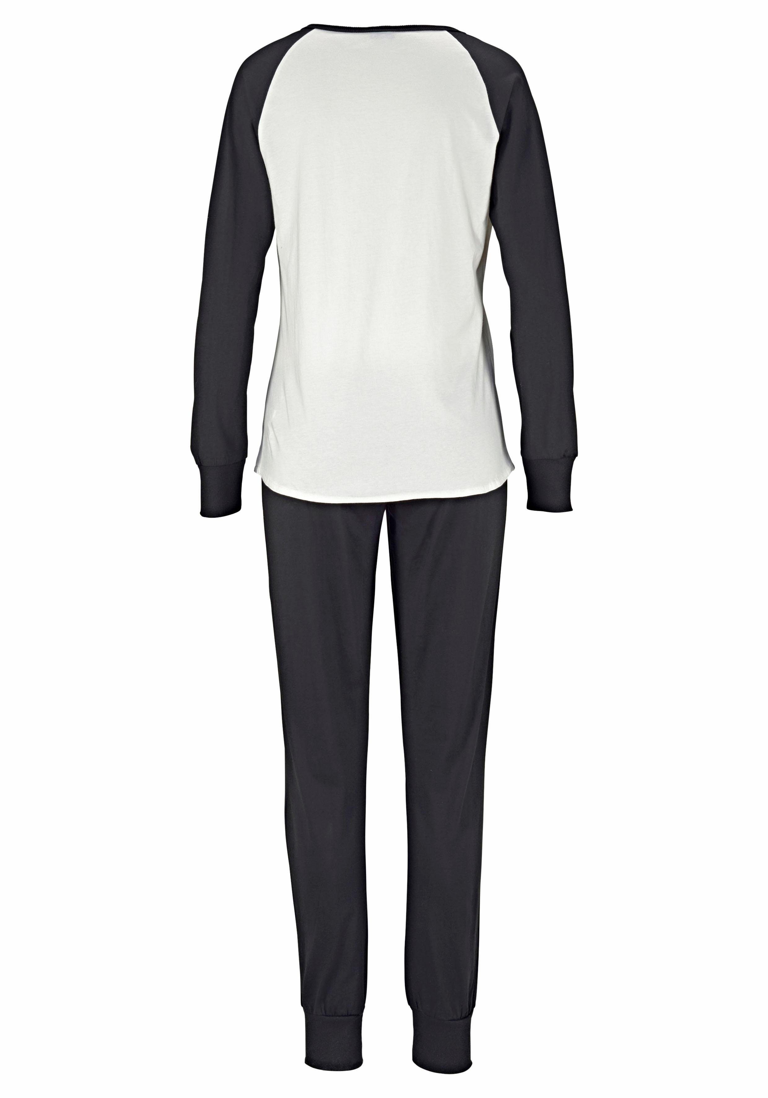 Buffalo Pyjama met decoratieve knopen (2-delig, 1 stuk)