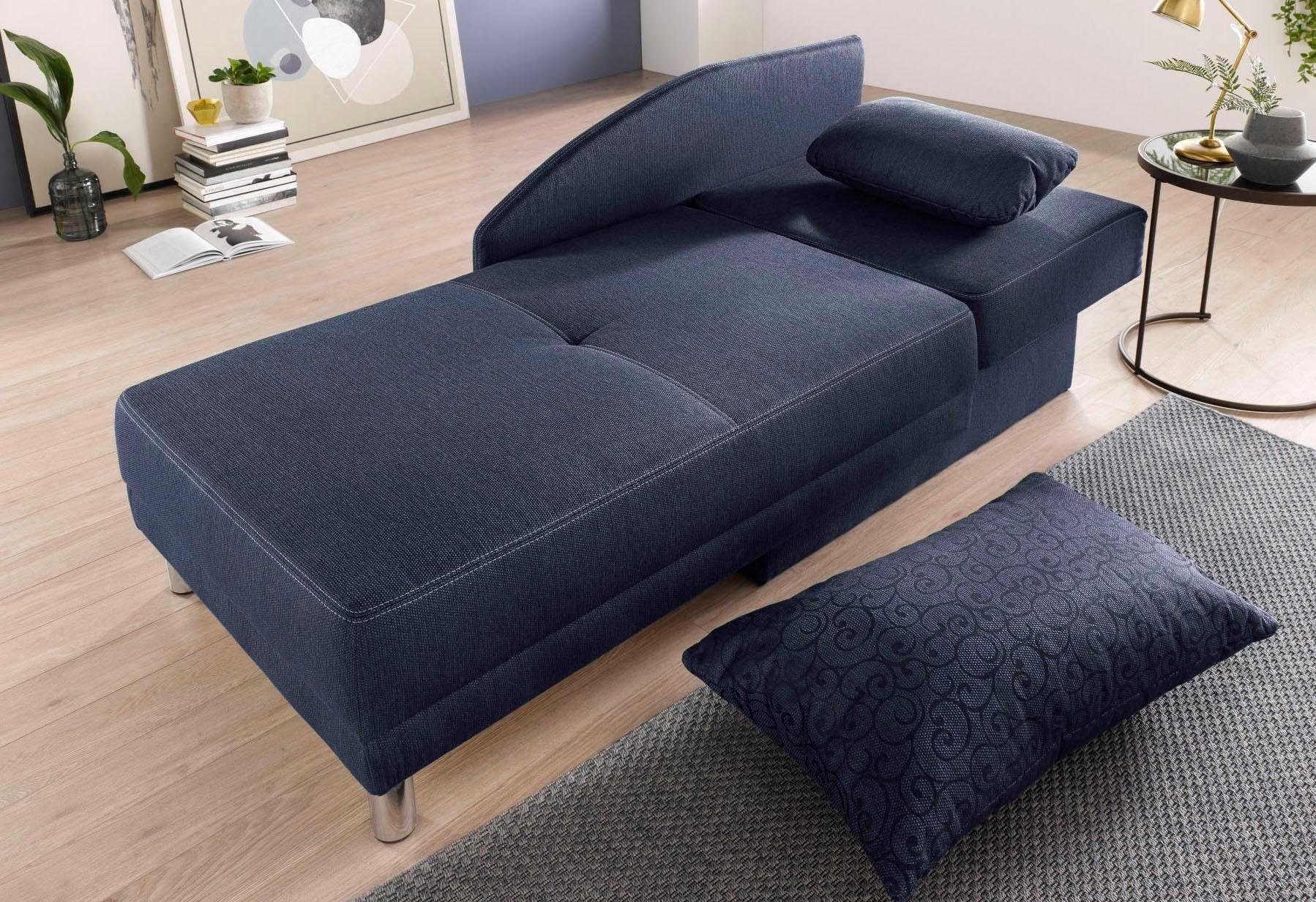 Jockenhöfer Gruppe Récamier Chaise longue met slaapfunctie en bedkist