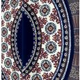 delavita vloerkleed shari orint-decor, woonkamer blauw
