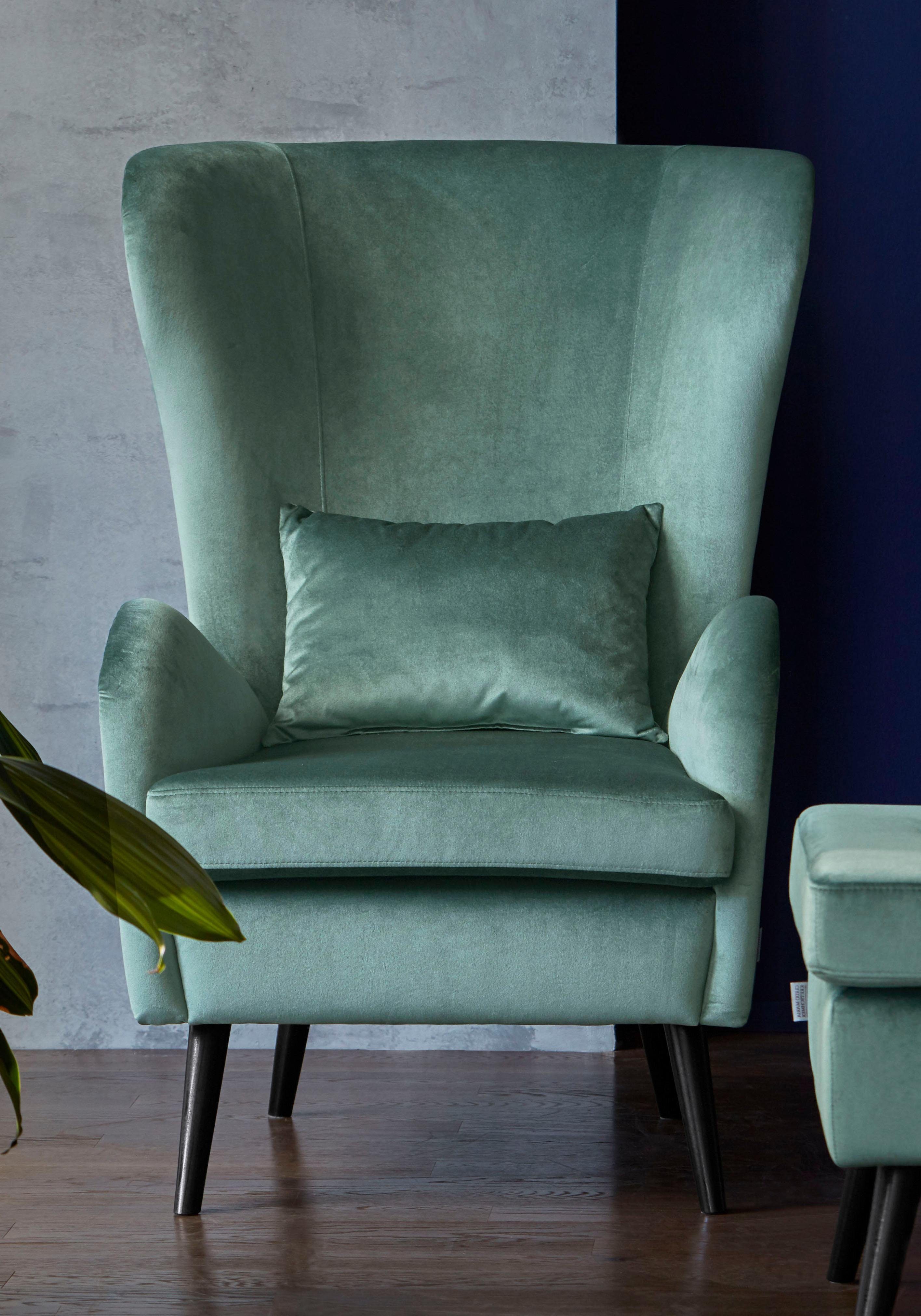 Guido Maria Kretschmer Home&Living Fauteuil Salla ook in imitatiebont en fijn corduroy, veel bekledingsopties, oorfauteuil (set)
