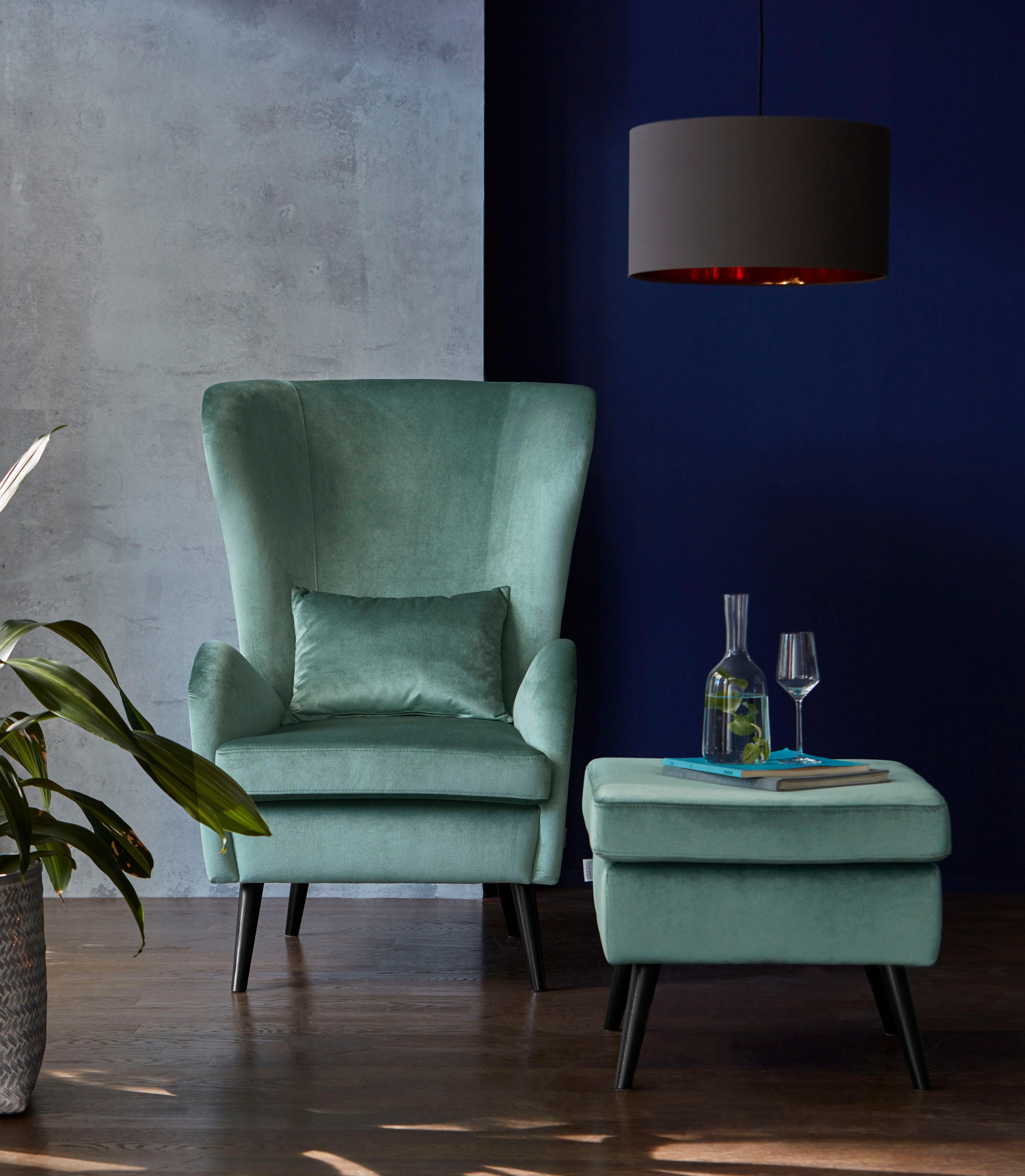 Guido Maria Kretschmer Home&Living Fauteuil Salla ook in imitatiebont en fijn corduroy, veel bekledingsopties, oorfauteuil (set)
