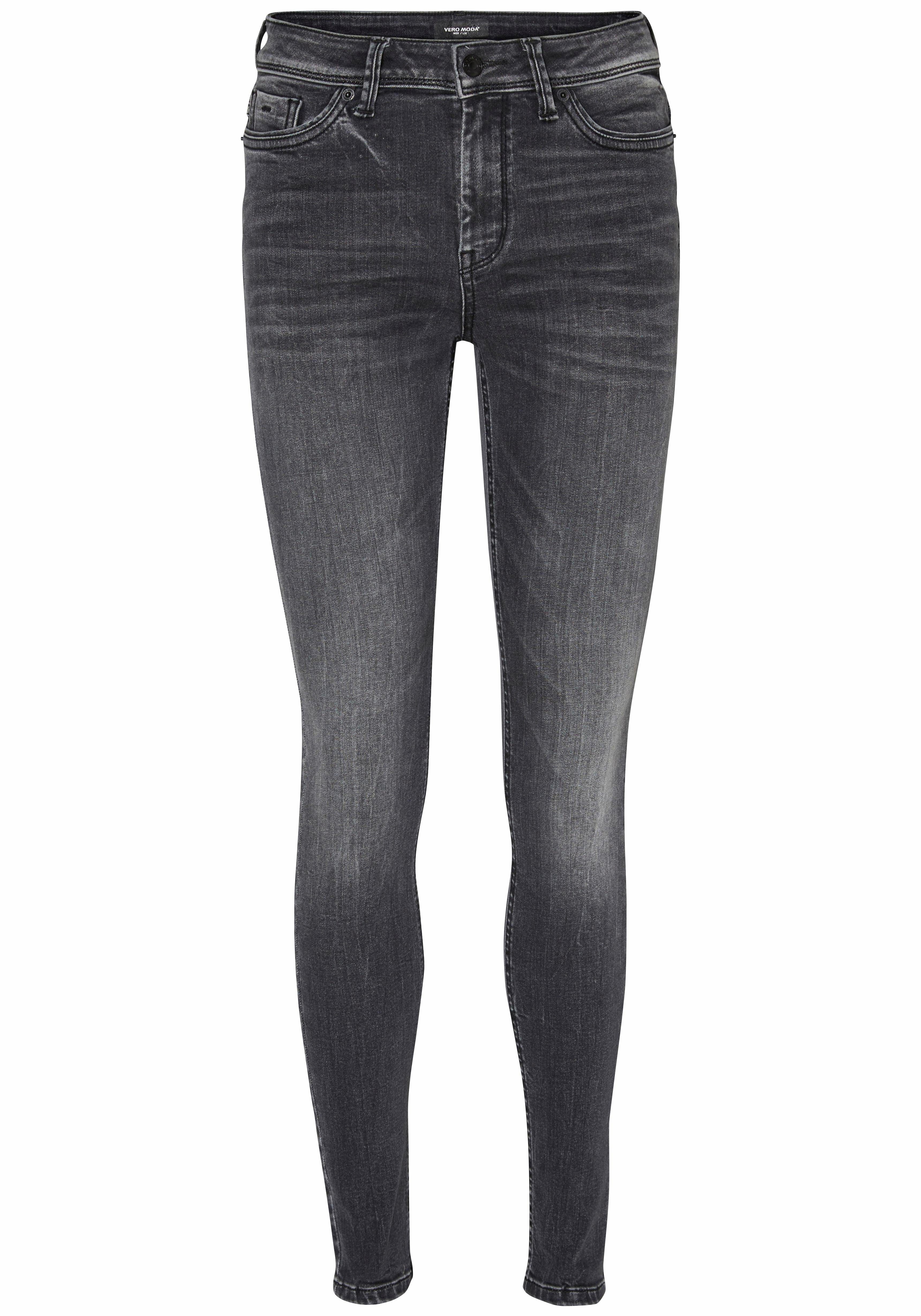 Vero Moda NU 15% KORTING: Vero Moda Skinny Fit-jeans SEVEN PIPING