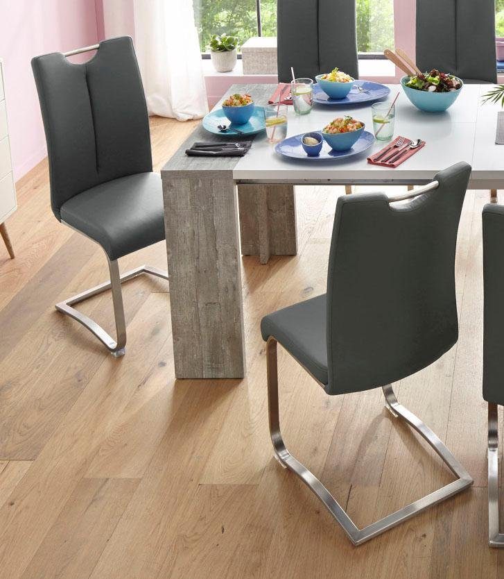 MCA furniture Vrijdragende stoel Artos, TOPSELLER! Stoel tot 140 Kg belastbaar (2 stuks)