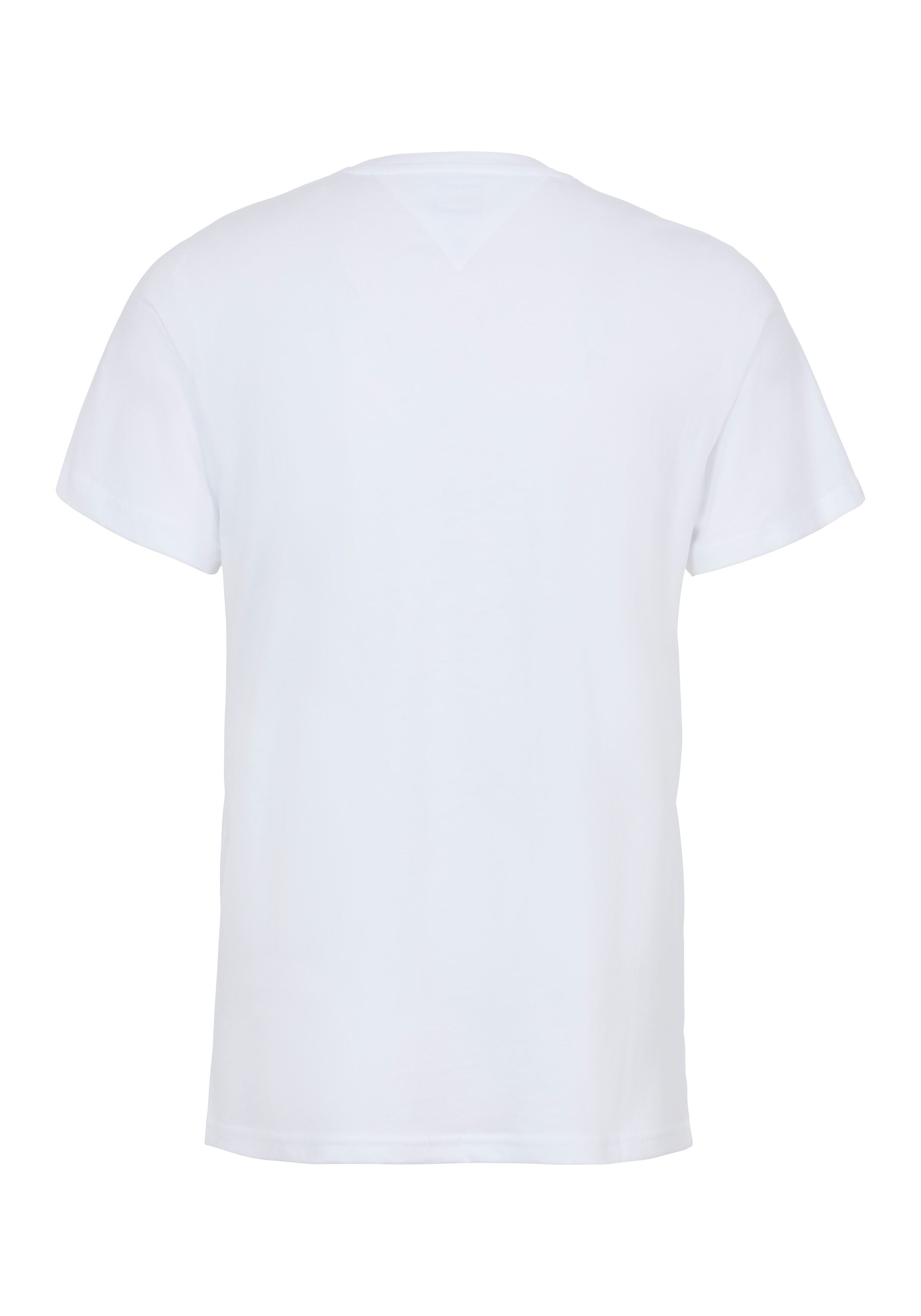 TOMMY JEANS T-shirt TJM SLIM ESSENTIAL FLAG TEE EXT
