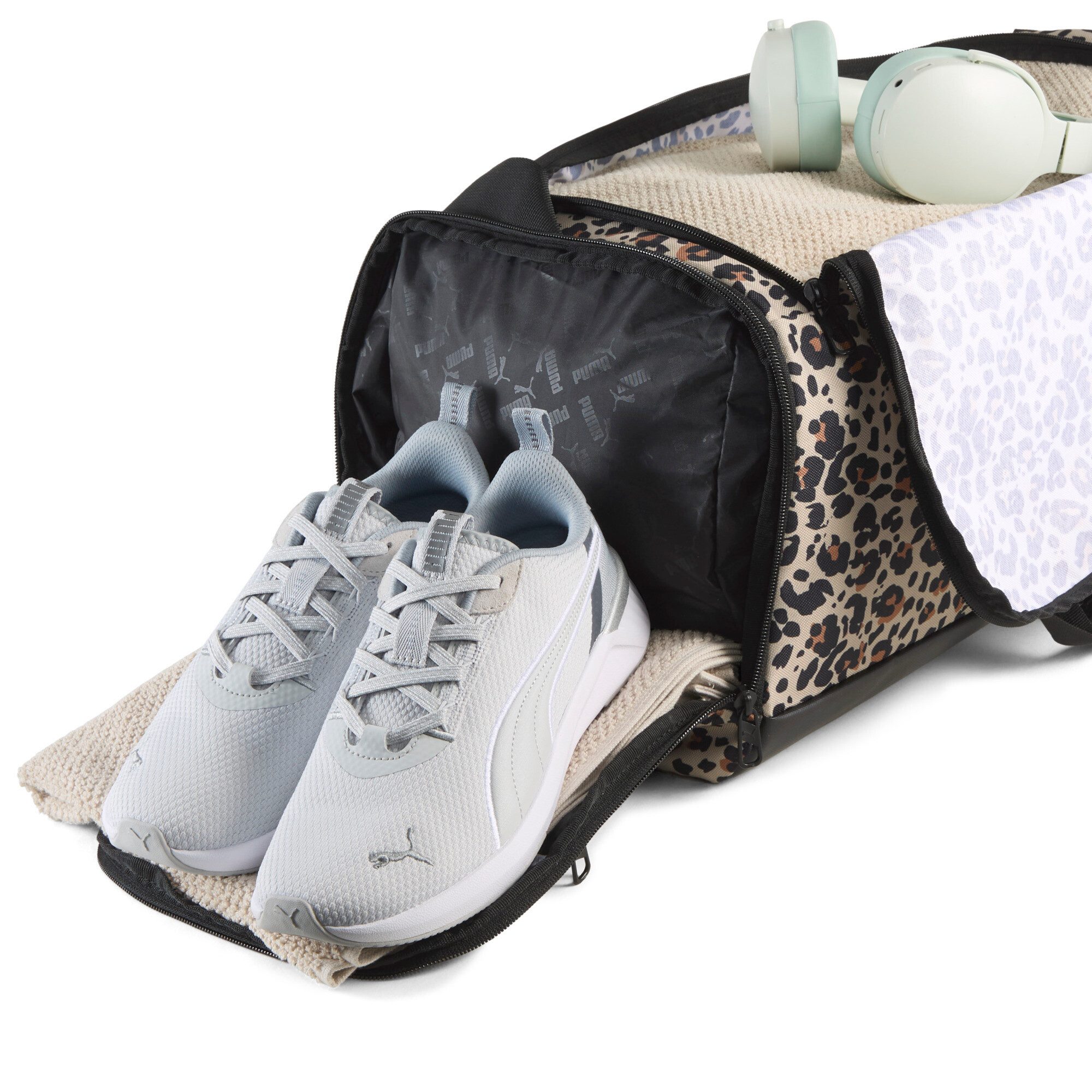 PUMA Sporttas CHALLENGER AOP SMALL SPORTS BAG