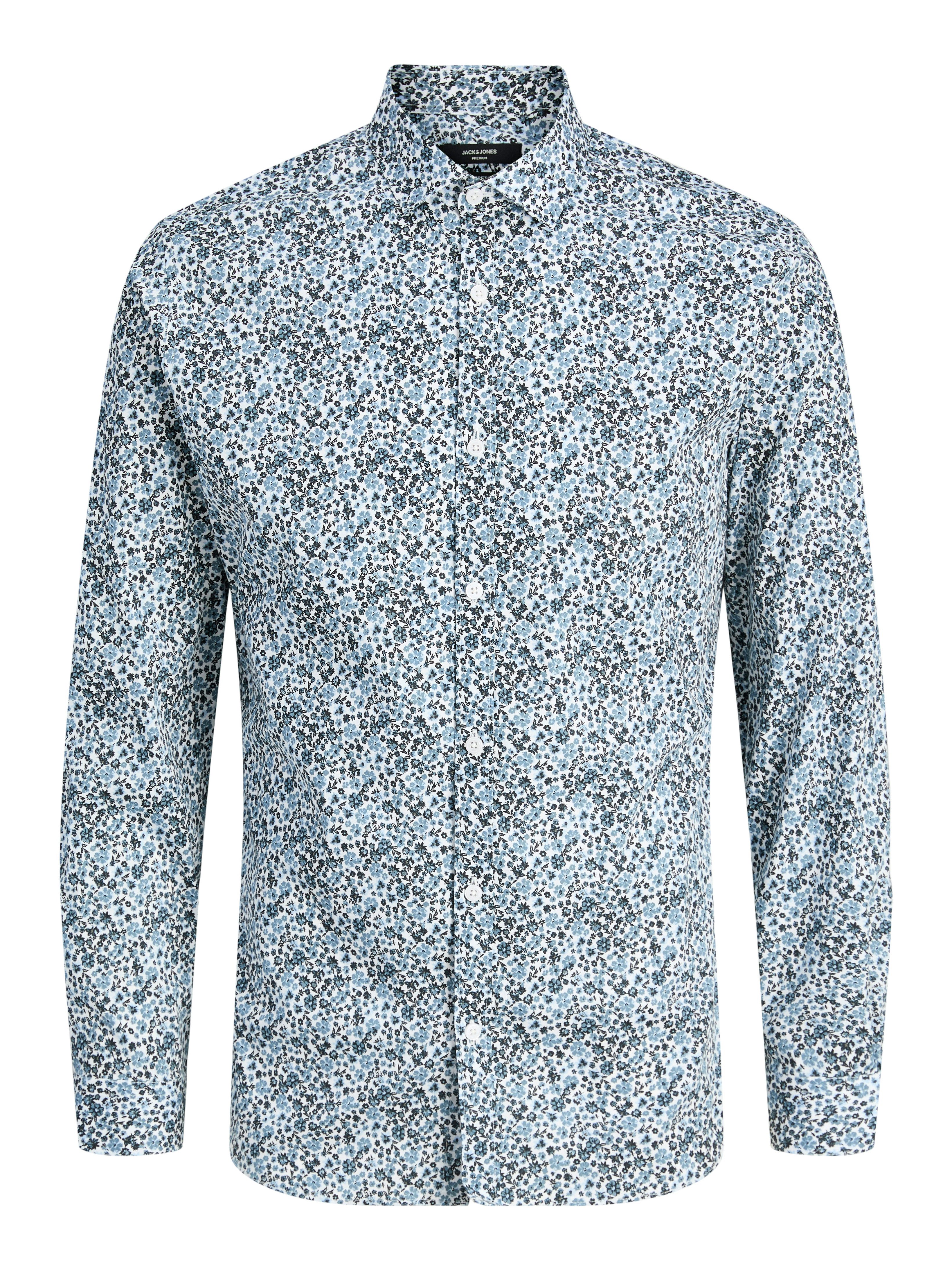Jack & Jones Overhemd met lange mouwen JPRBLABLACKPOOL STRETCH AOP LS SHIRT SN