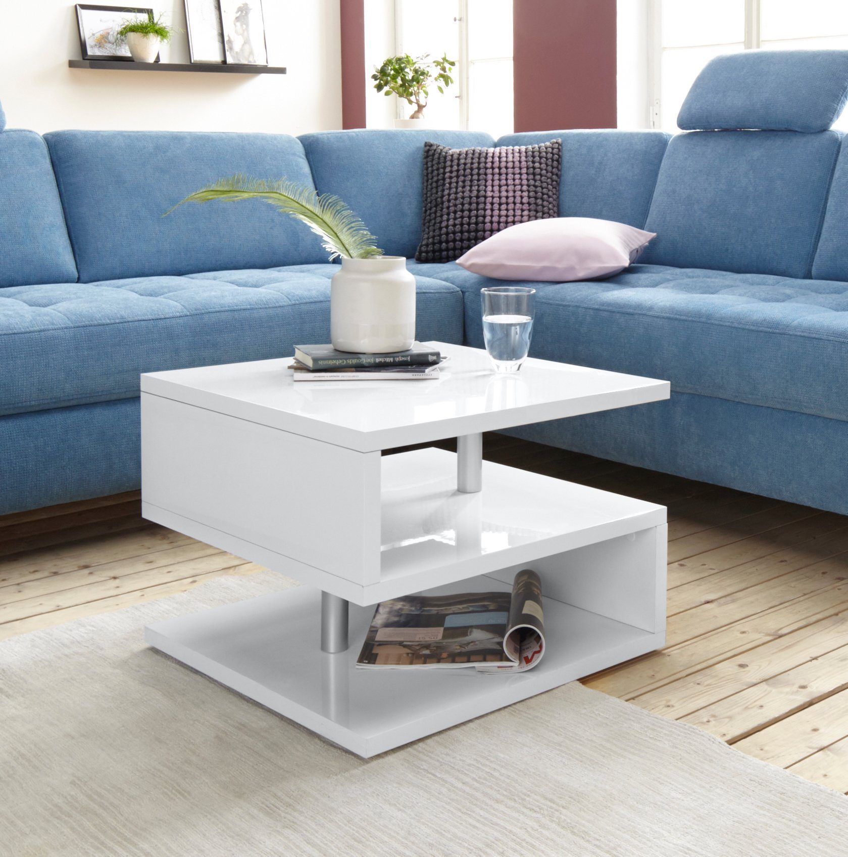 INOSIGN Salontafel ZETA- Koffietafel, Sofatafel, Woonkamertafel, Breedte ca. 55 cm
